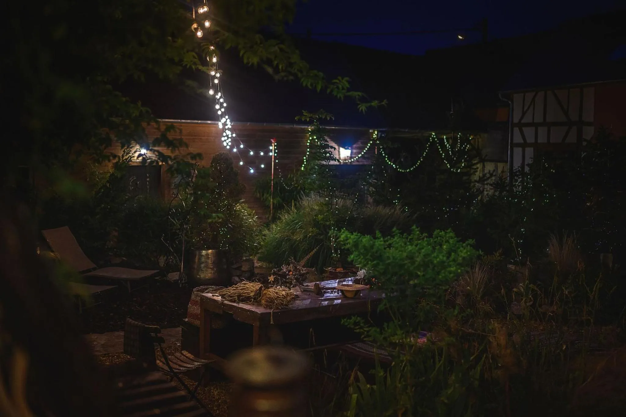 Garden in Au2 Maison d'Hôtes - Guest House Au2