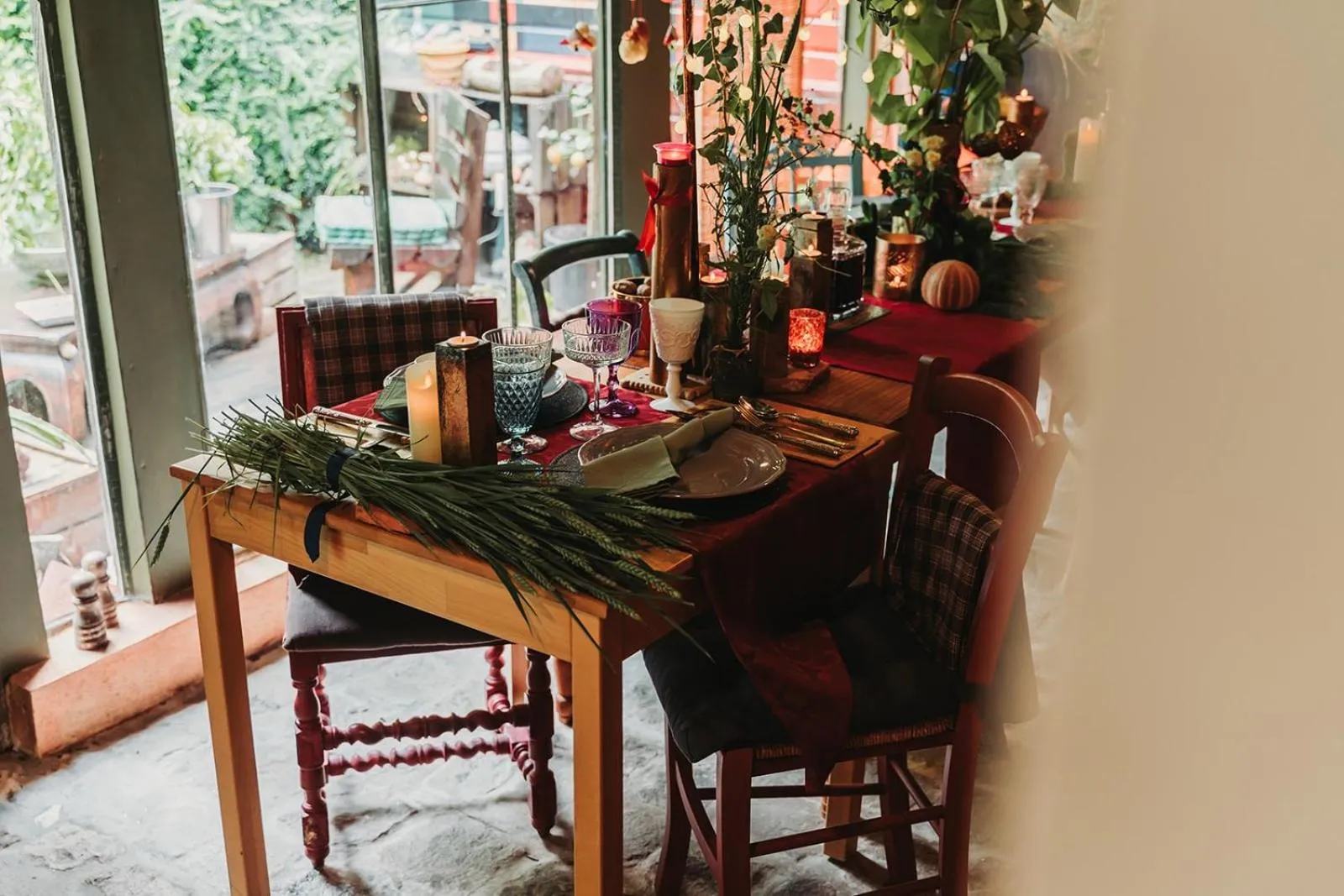 Dinner in Au2 Maison d'Hôtes - Guest House Au2