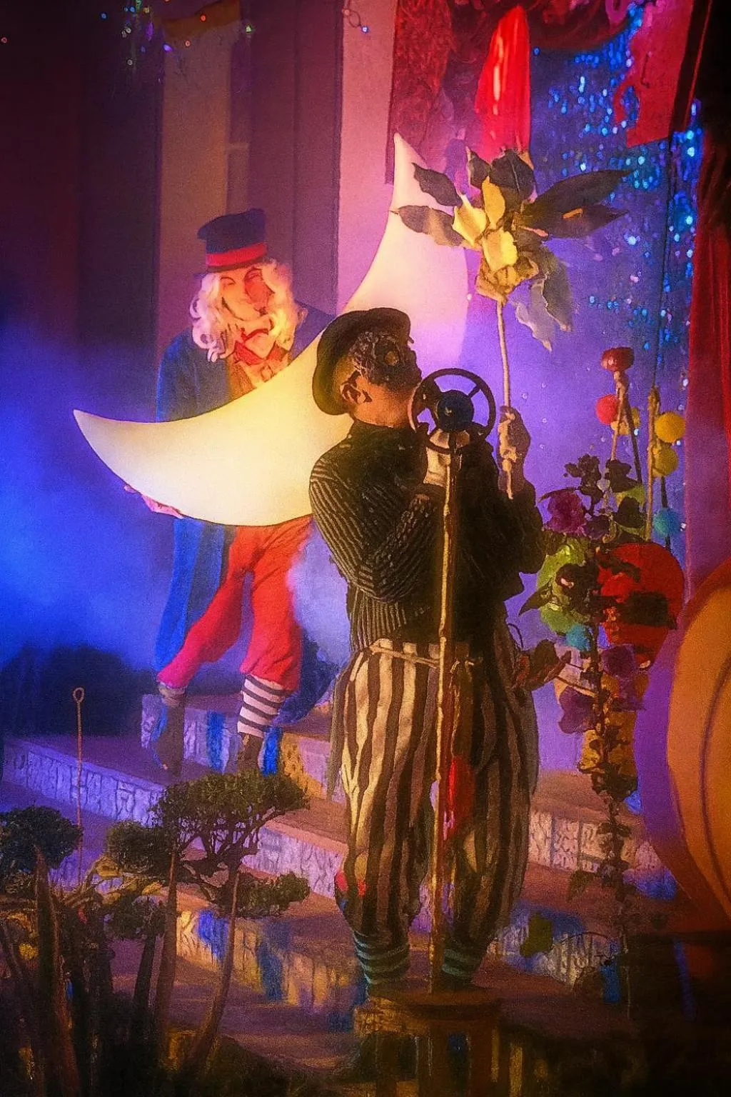 Evening entertainment in Au2 Maison d'Hôtes - Guest House Au2