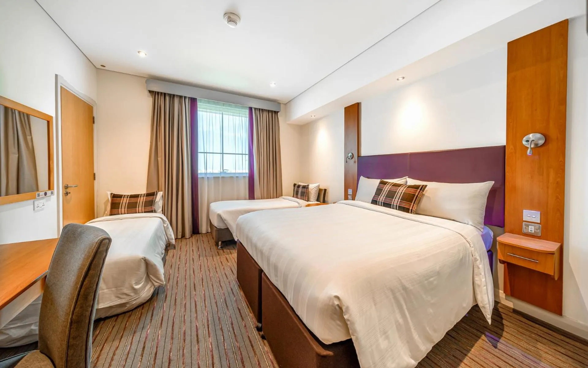 Bed in Premier Inn Dubai Investments Park - An Emirates Group Company