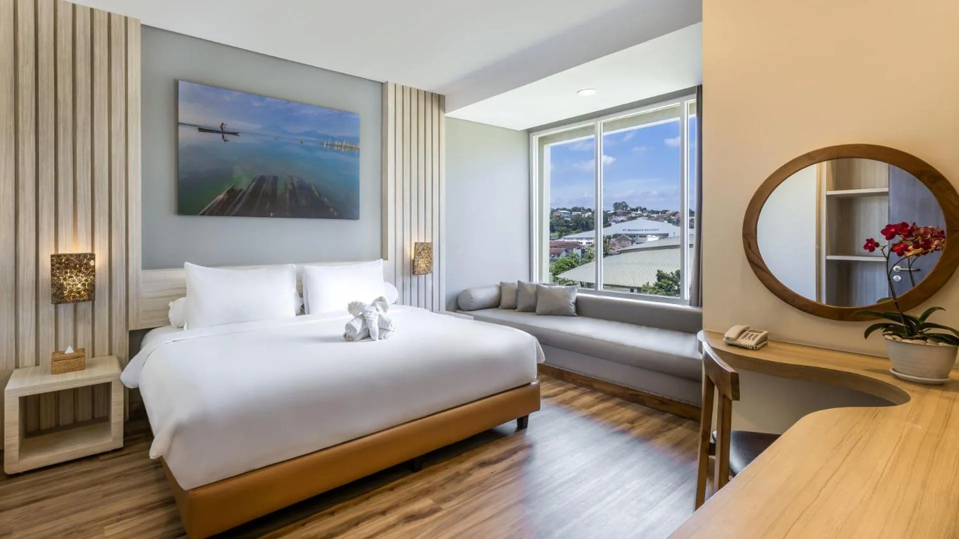 Bedroom, Bed in The Wujil Resort & Conventions