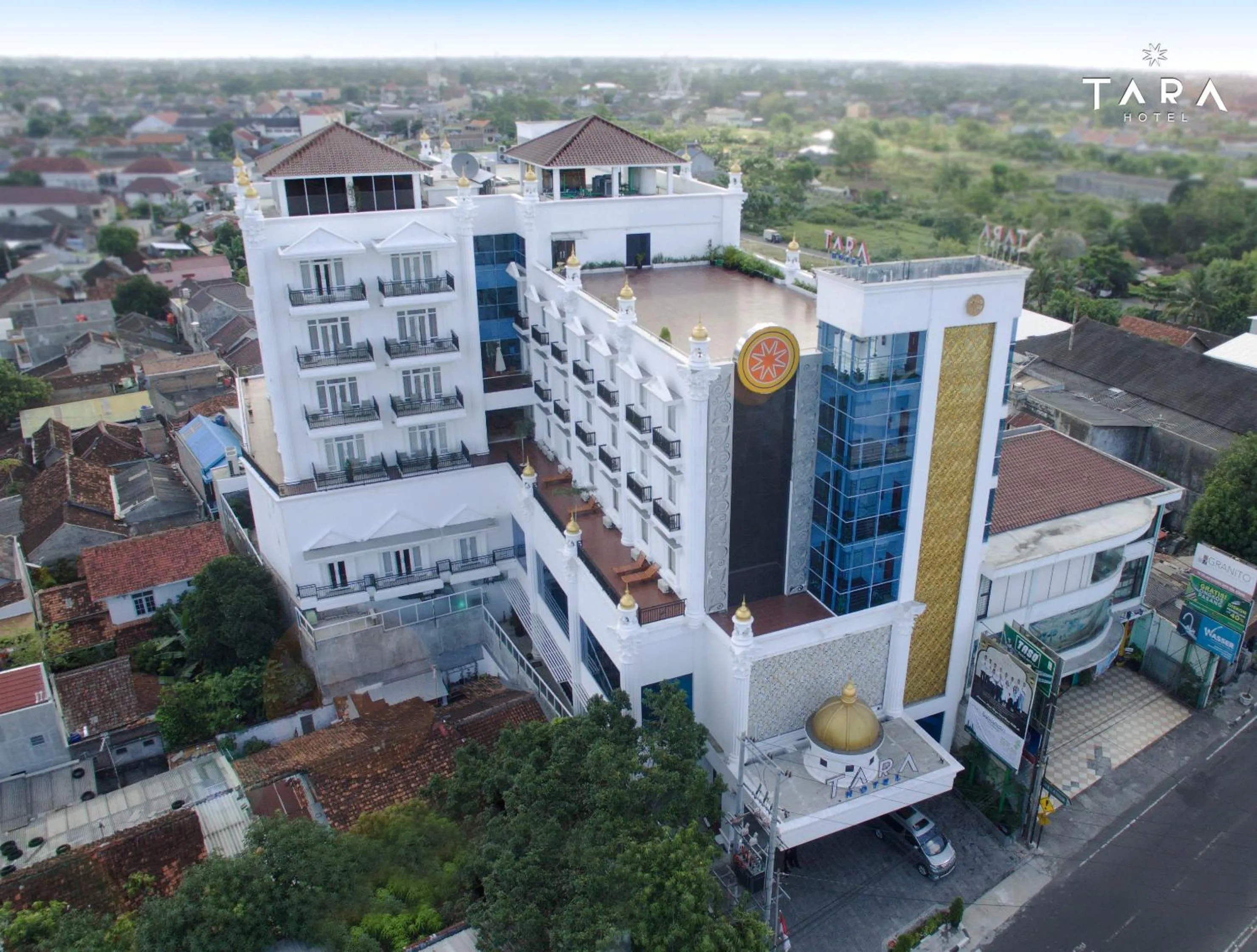 Bird's eye view in Tara Hotel Yogyakarta