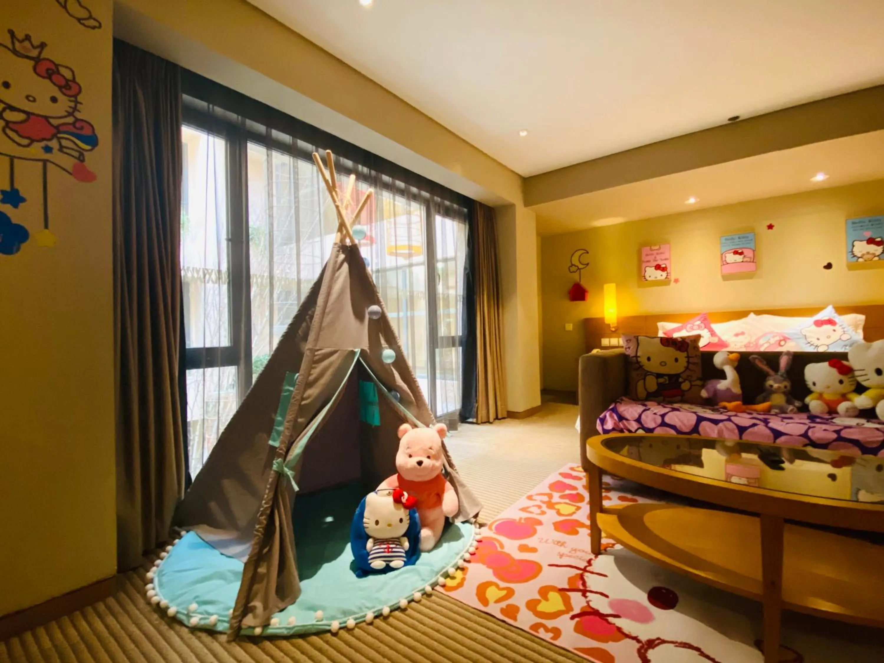 Living room in Gotel Capital