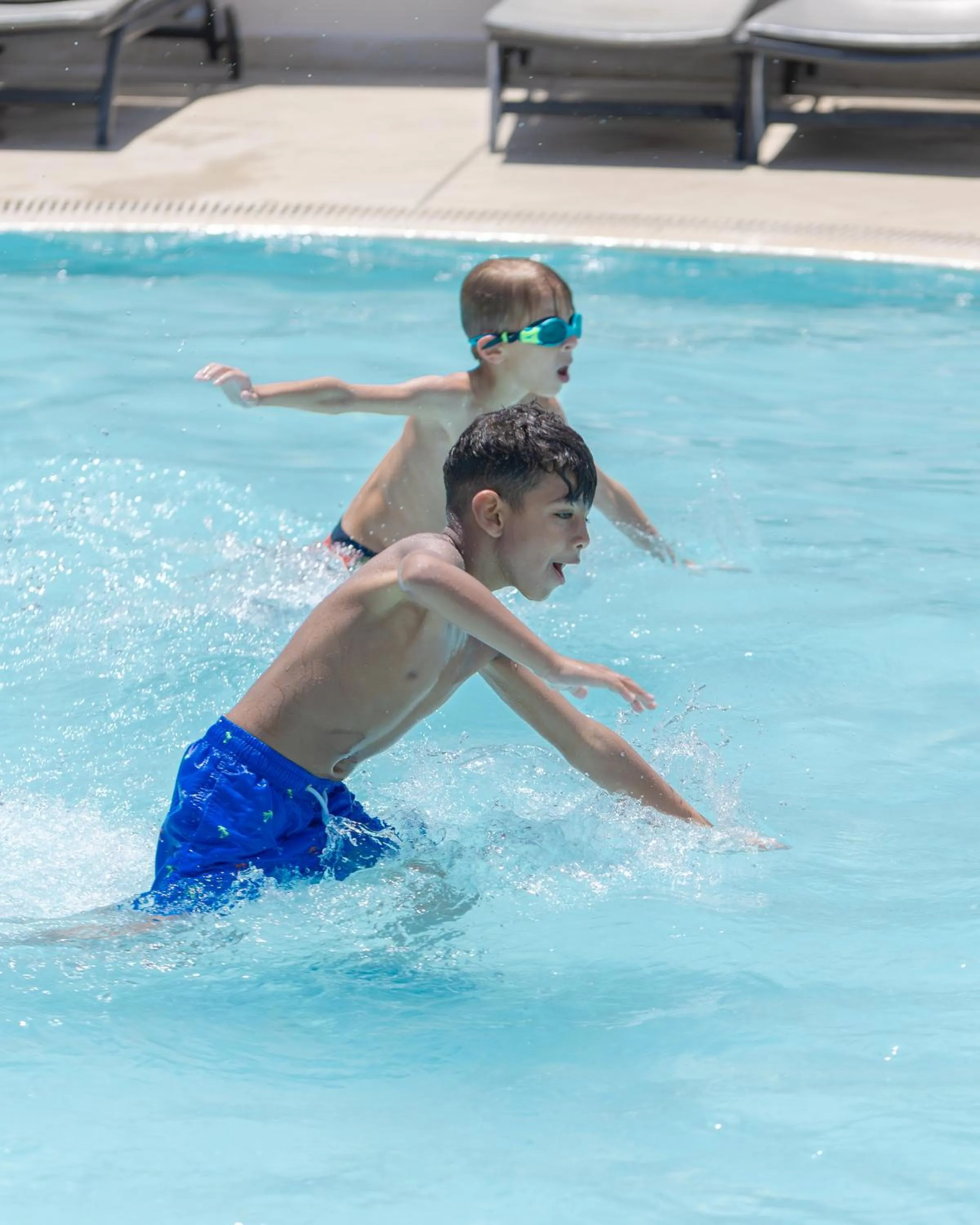 Swimming pool in Argan Al Bidaa Hotel and Resort , Kuwait
