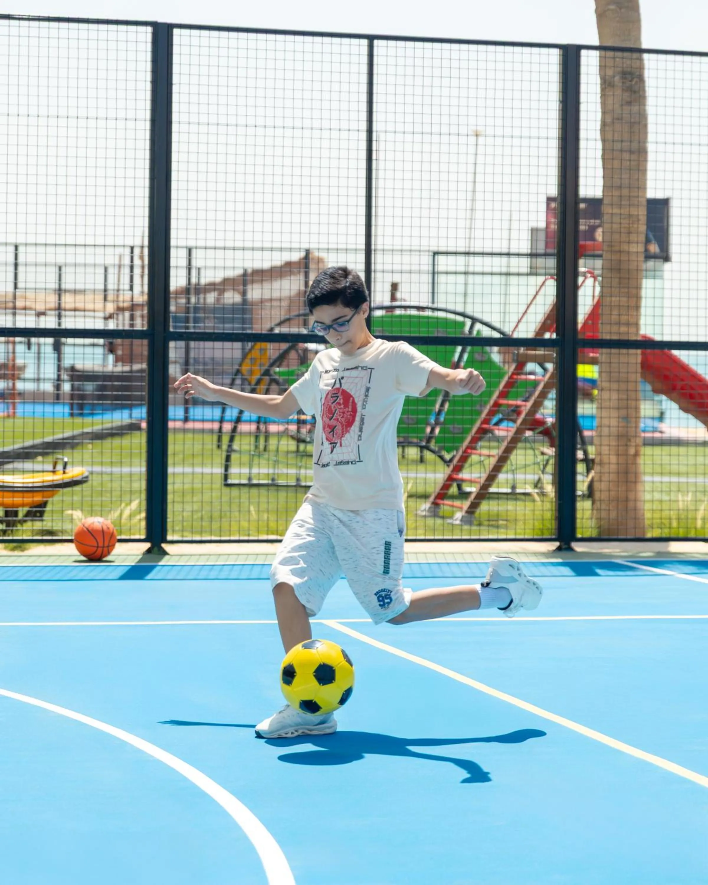 Children play ground in Argan Al Bidaa Hotel and Resort , Kuwait