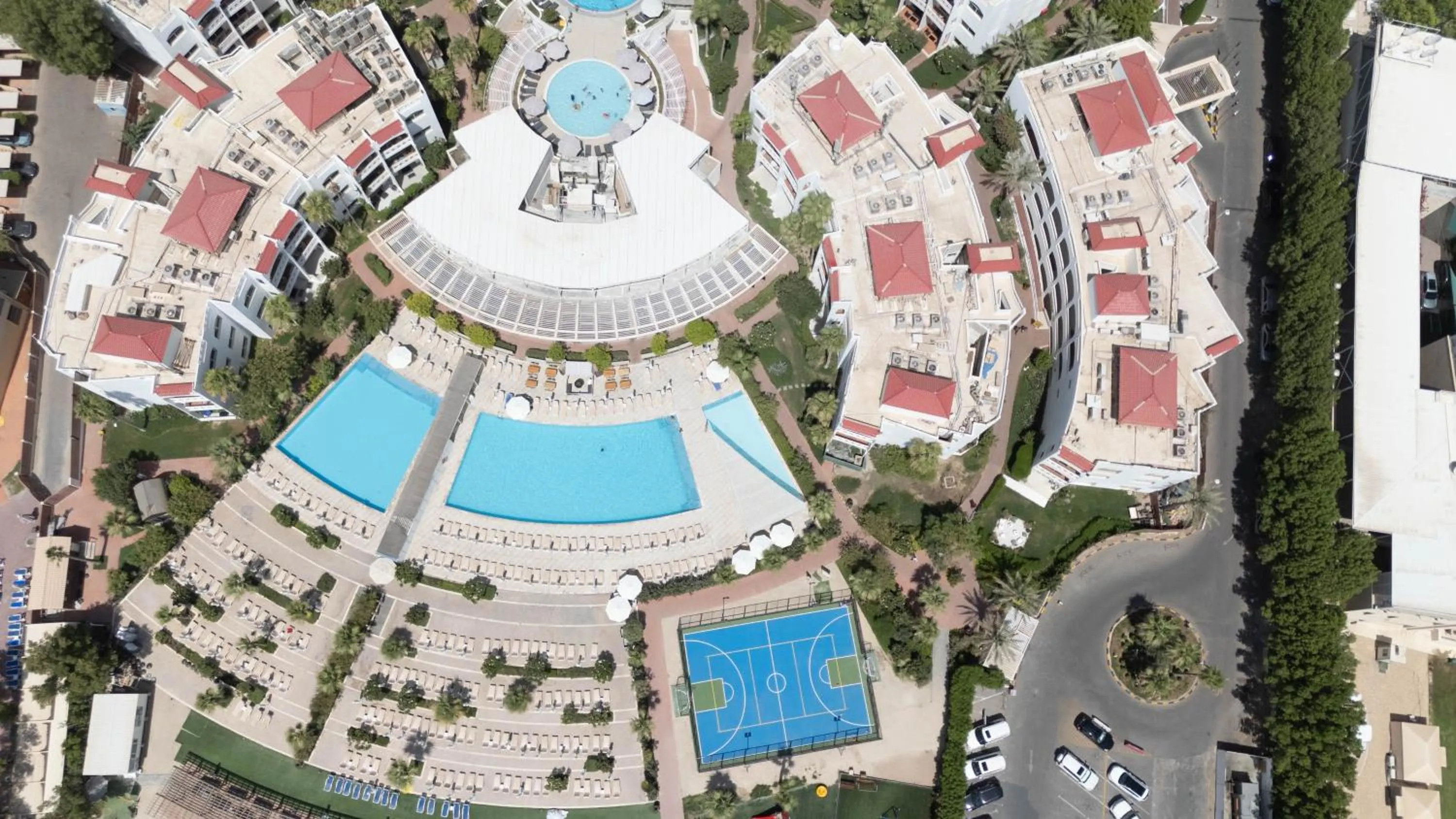 Property building in Argan Al Bidaa Hotel and Resort , Kuwait