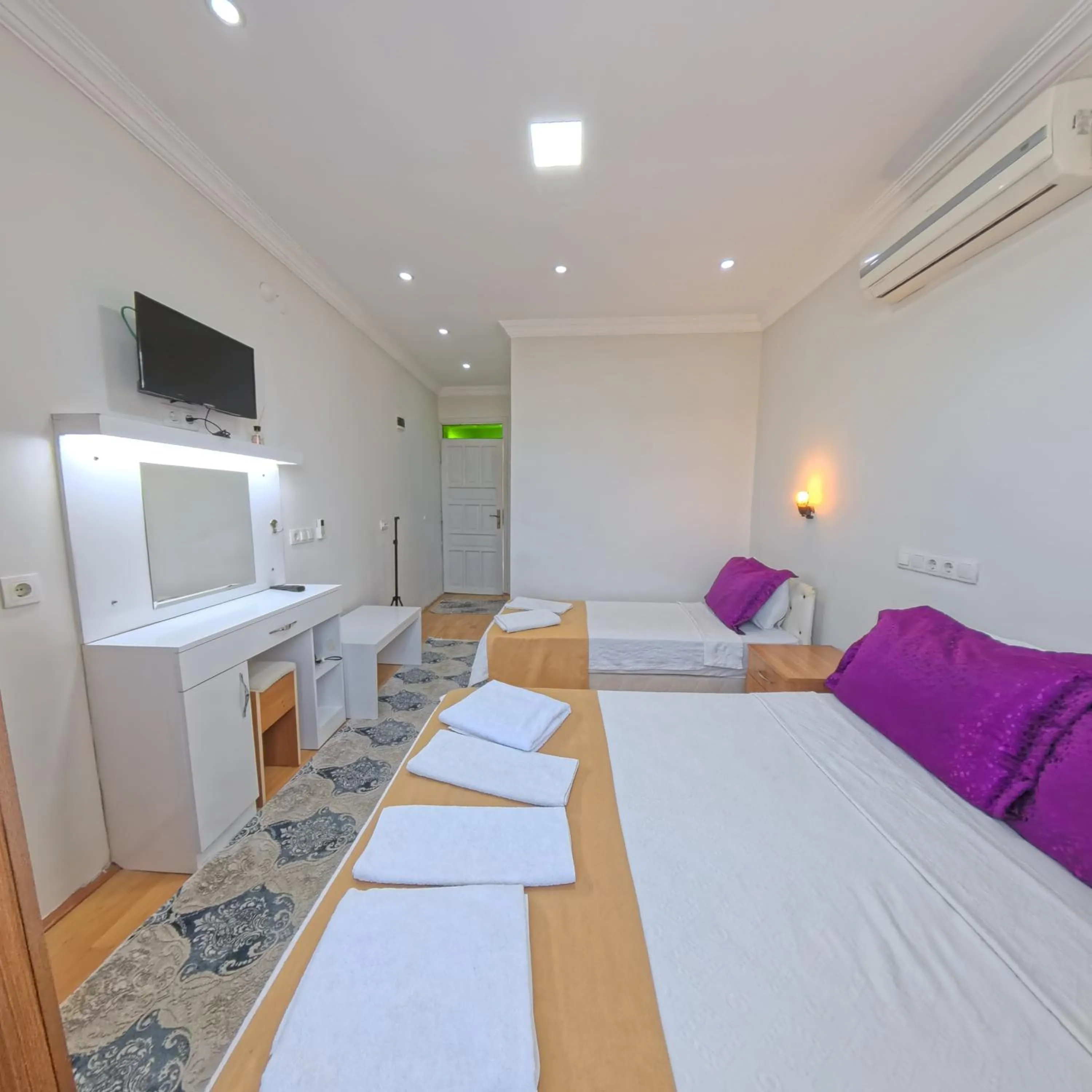 Bed in Kervansaray Hotel