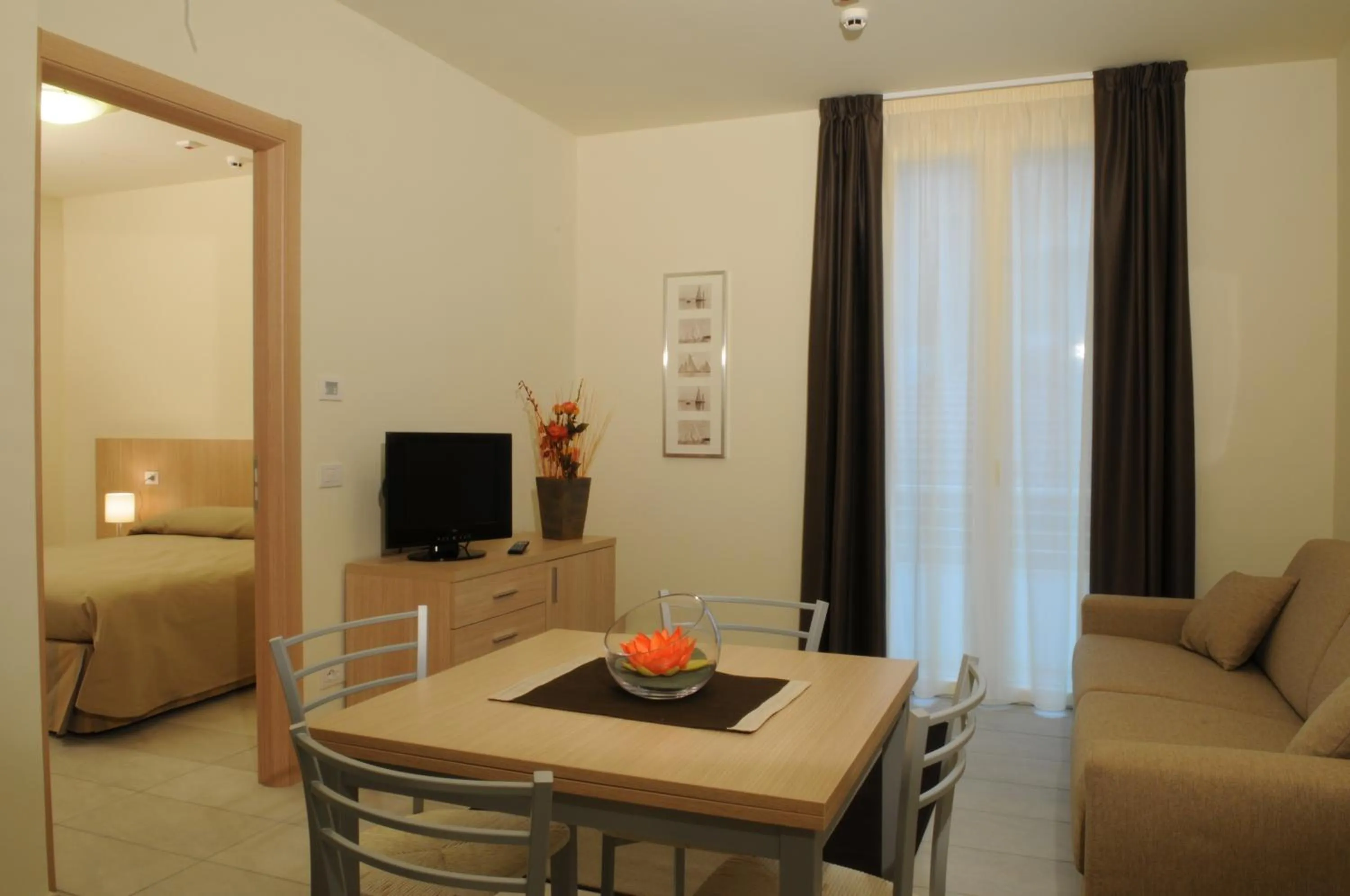 Dining area in Residence Belmare