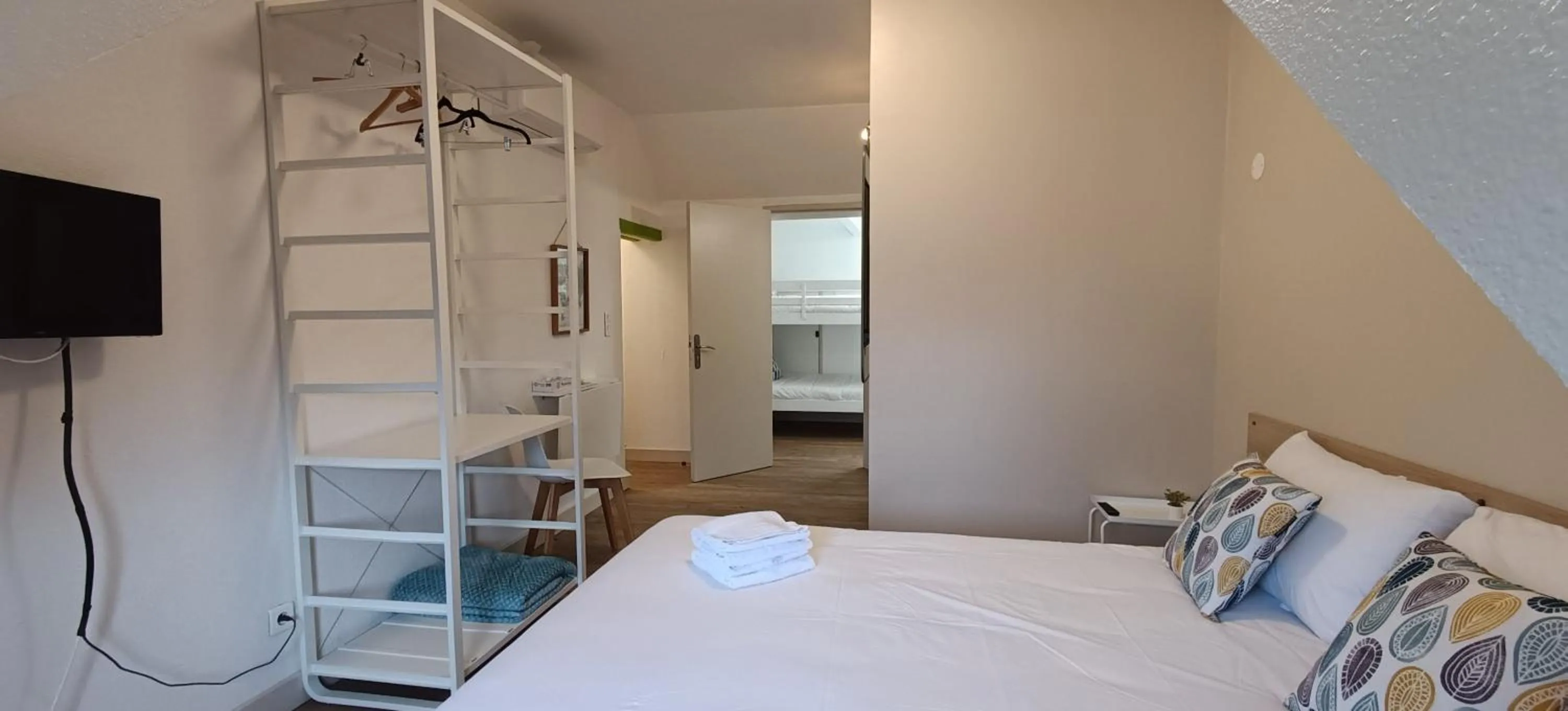 Bed in Hôtel Le P'tit Monde