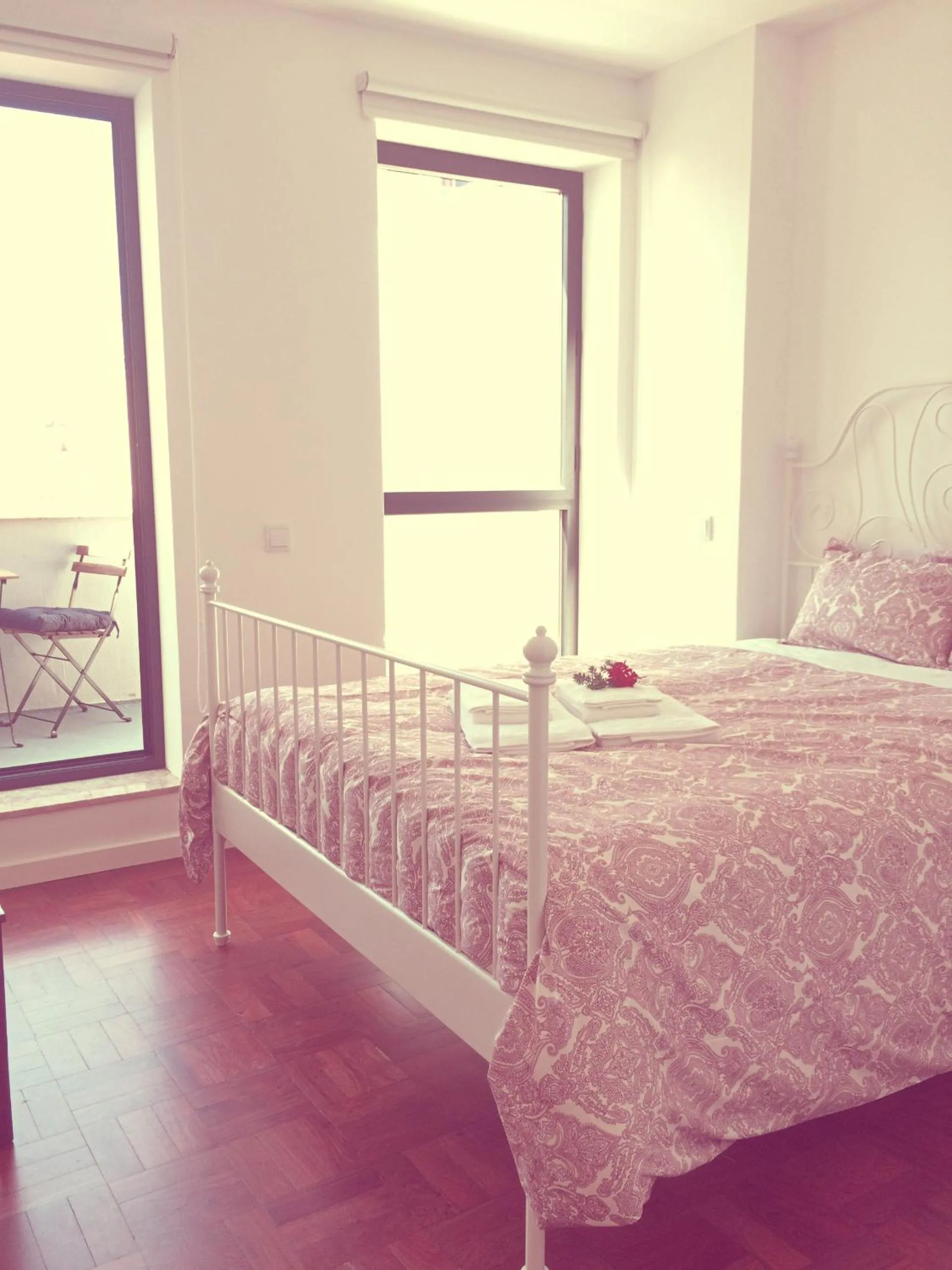 Bedroom, Bed in Casa dos Pátios II