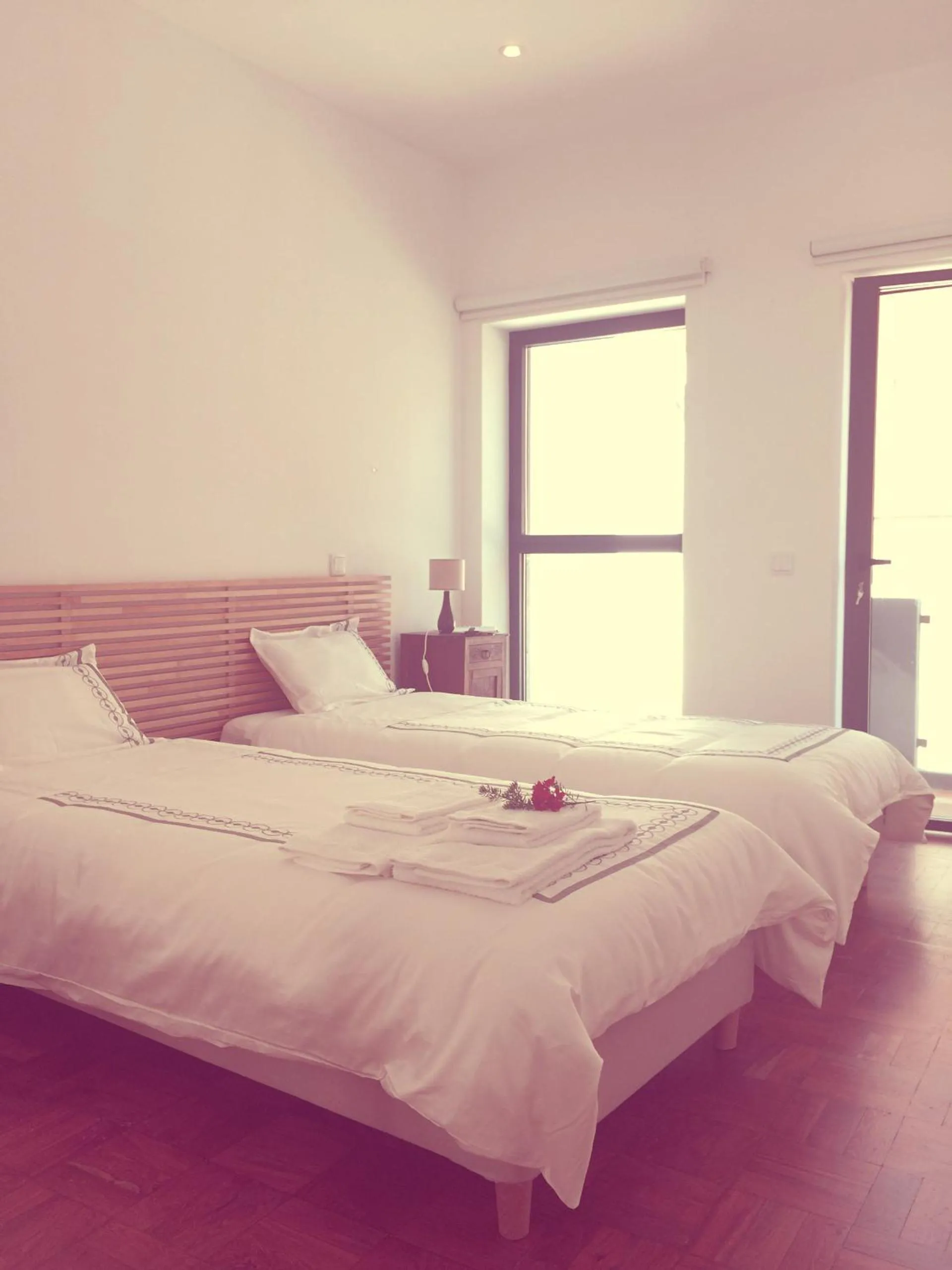 Bedroom, Bed in Casa dos Pátios II