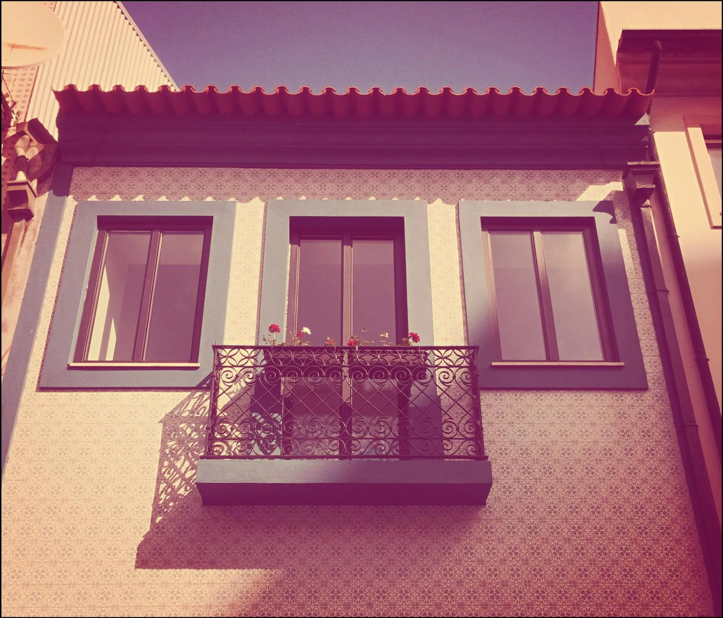 Facade/entrance in Casa dos Pátios II