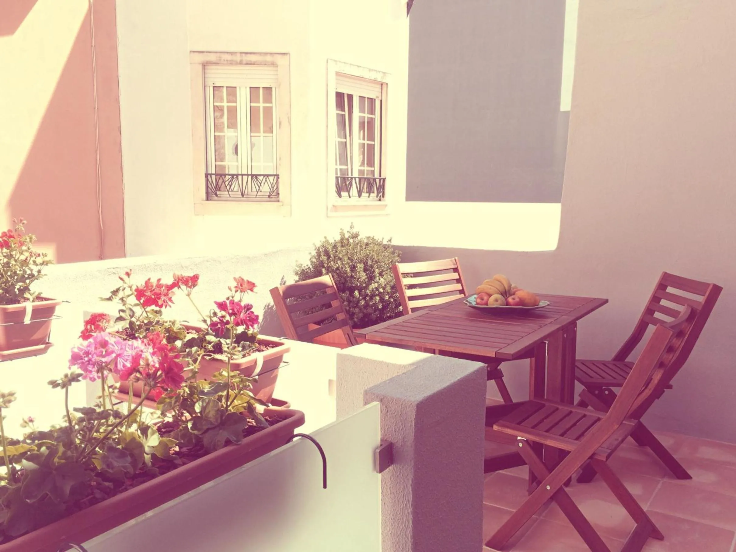 Balcony/Terrace in Casa dos Pátios II