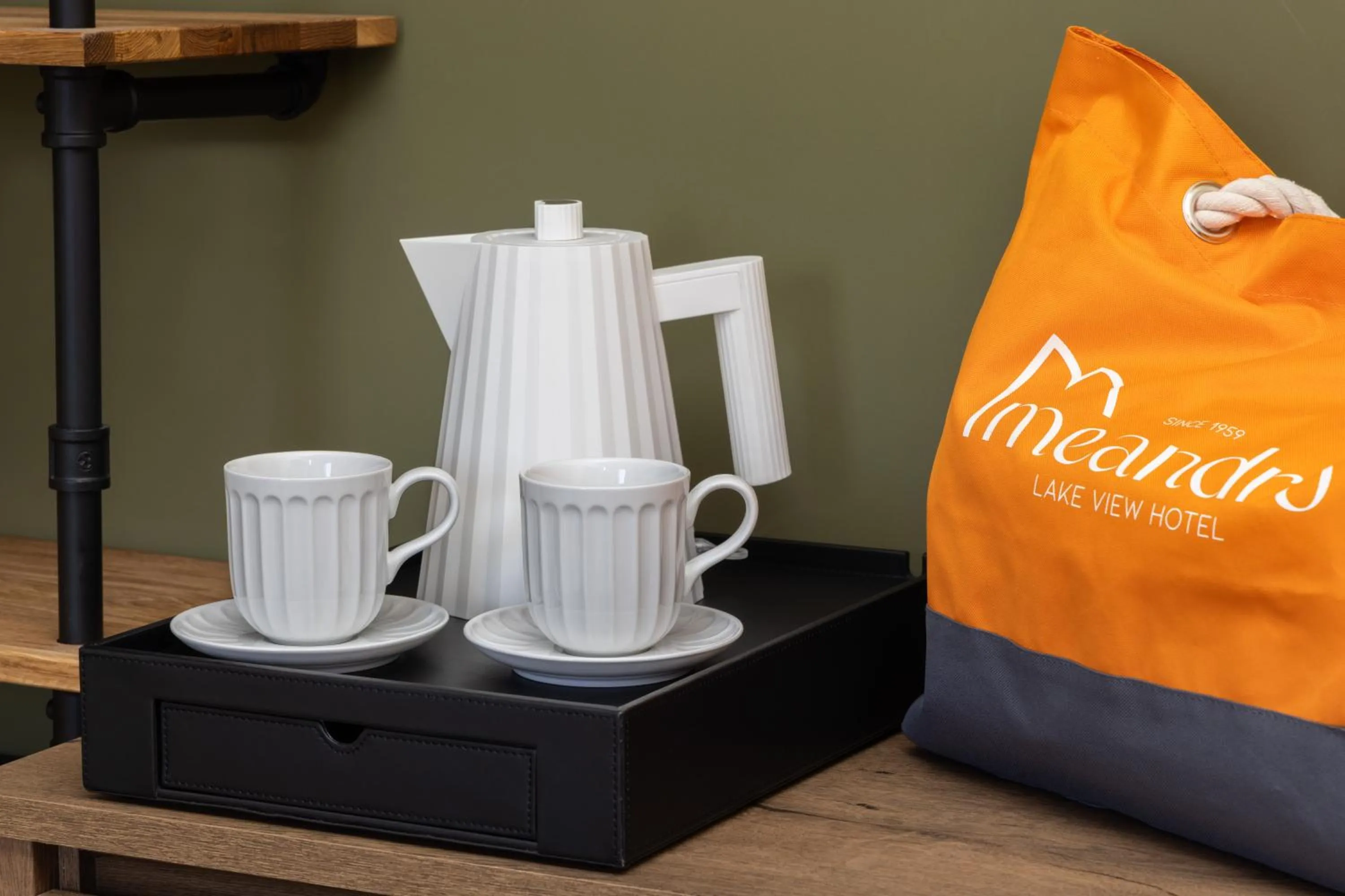 Decorative detail in Hotel Meandro - Lake View