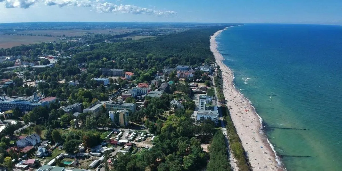 Bird's eye view in Kamienica Mielno