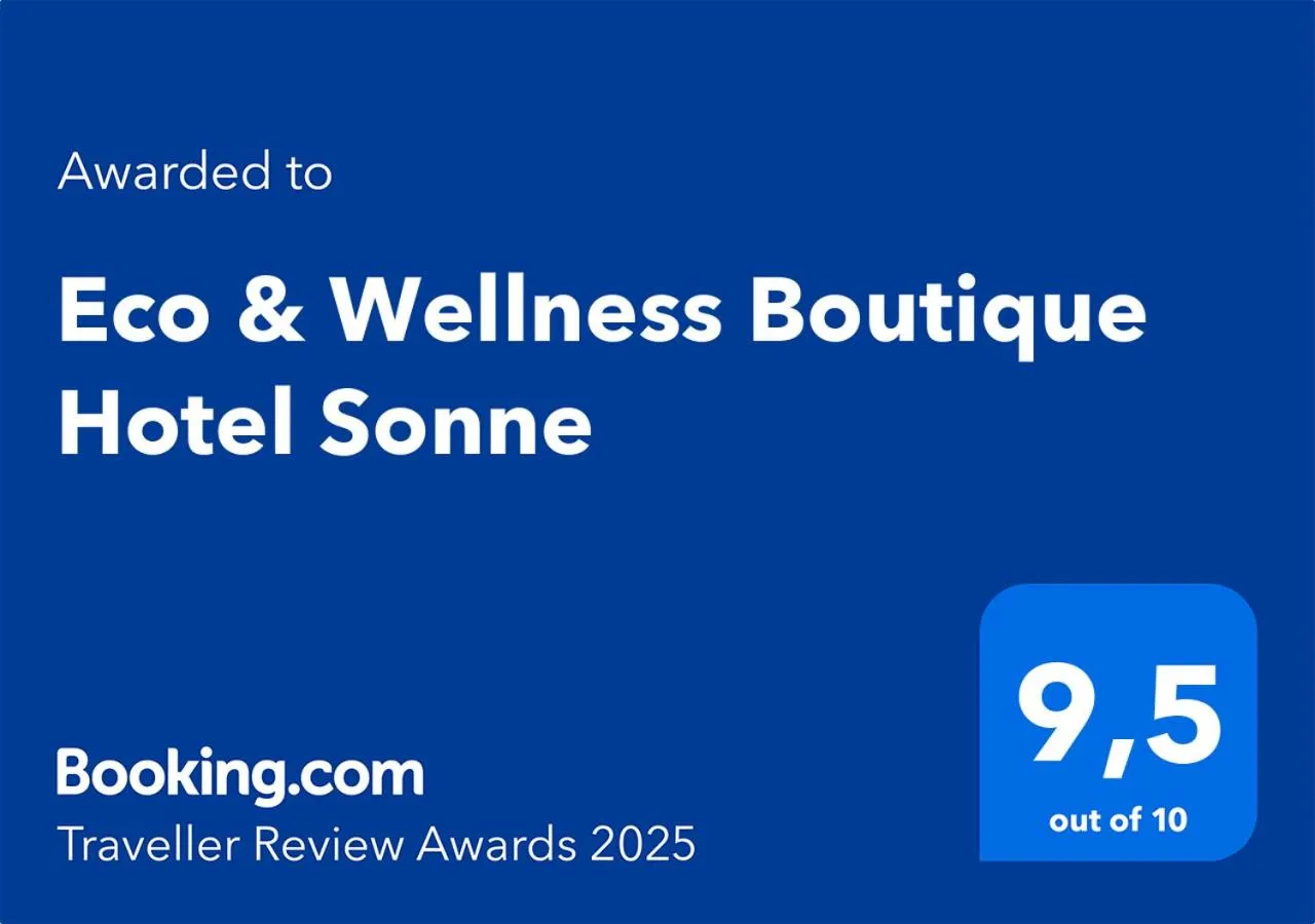 Logo/Certificate/Sign in Eco & Wellness Boutique Hotel Sonne