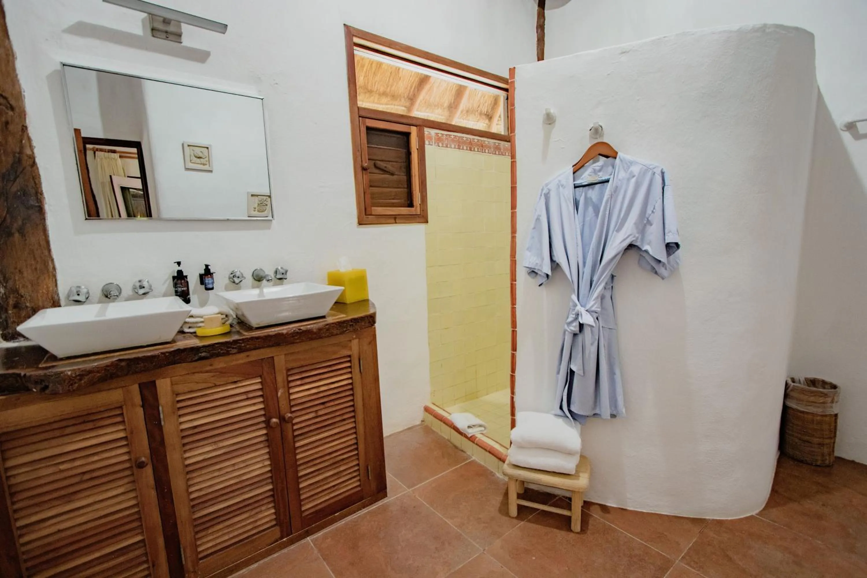 Bathroom in Hotel Las Nubes Holbox
