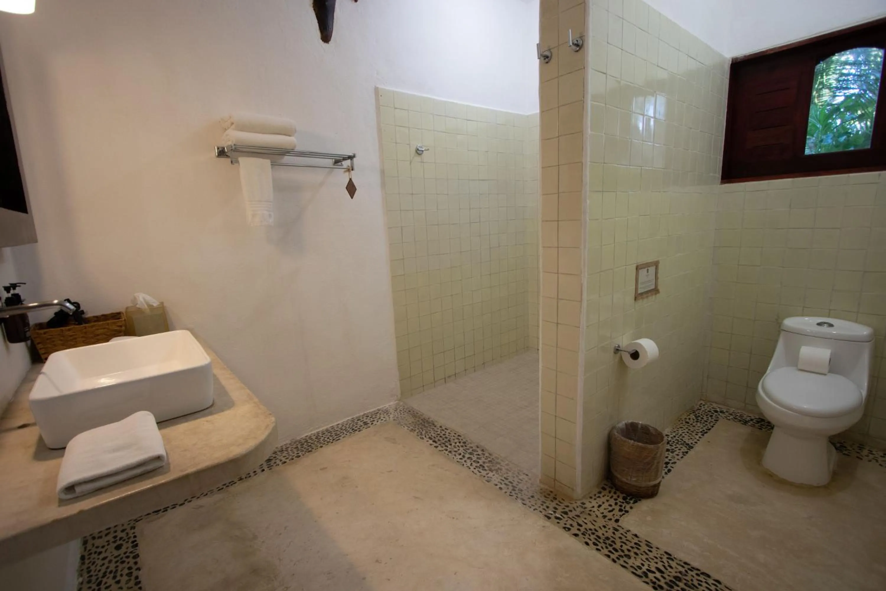 Bathroom in Hotel Las Nubes Holbox
