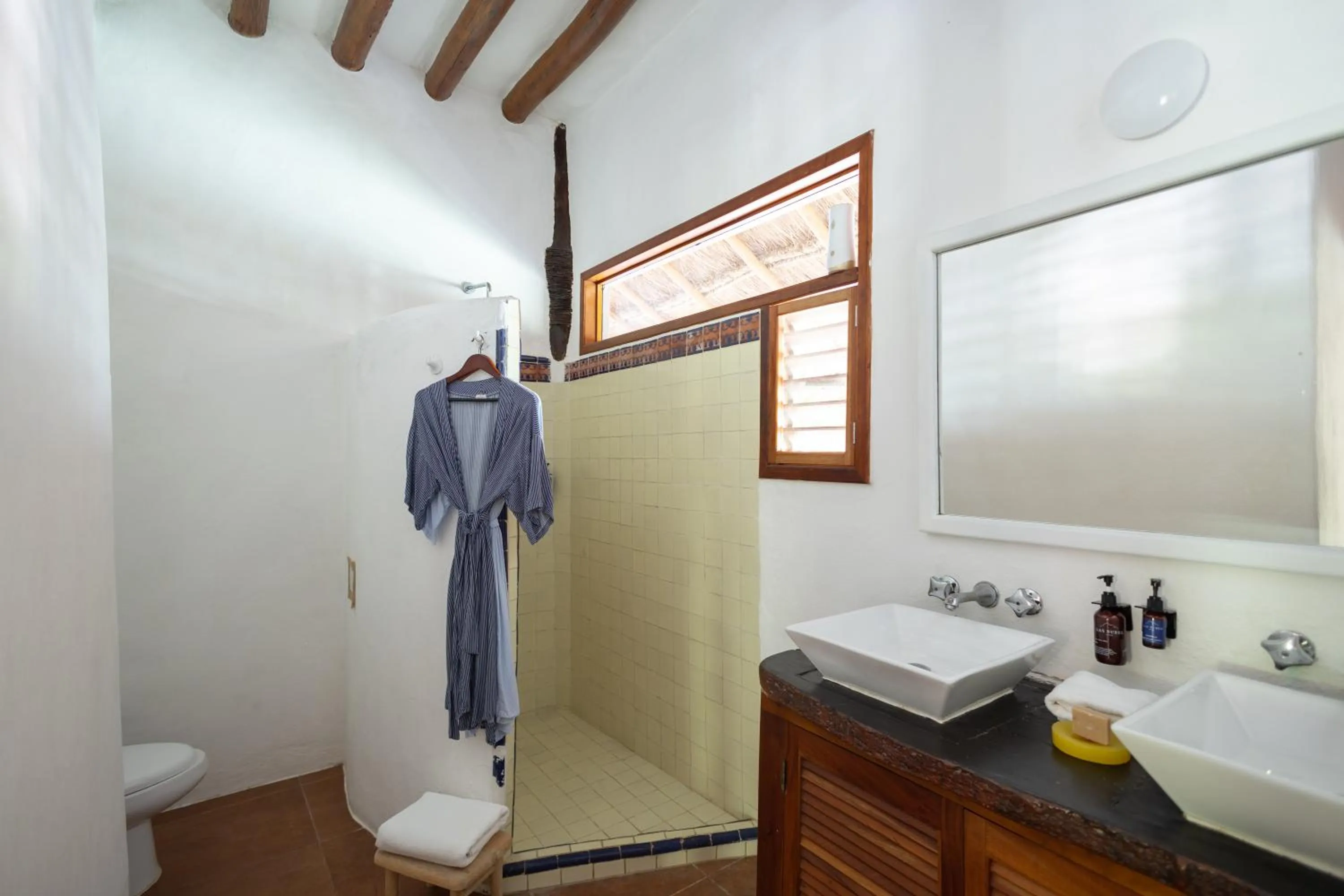 Bathroom in Hotel Las Nubes Holbox