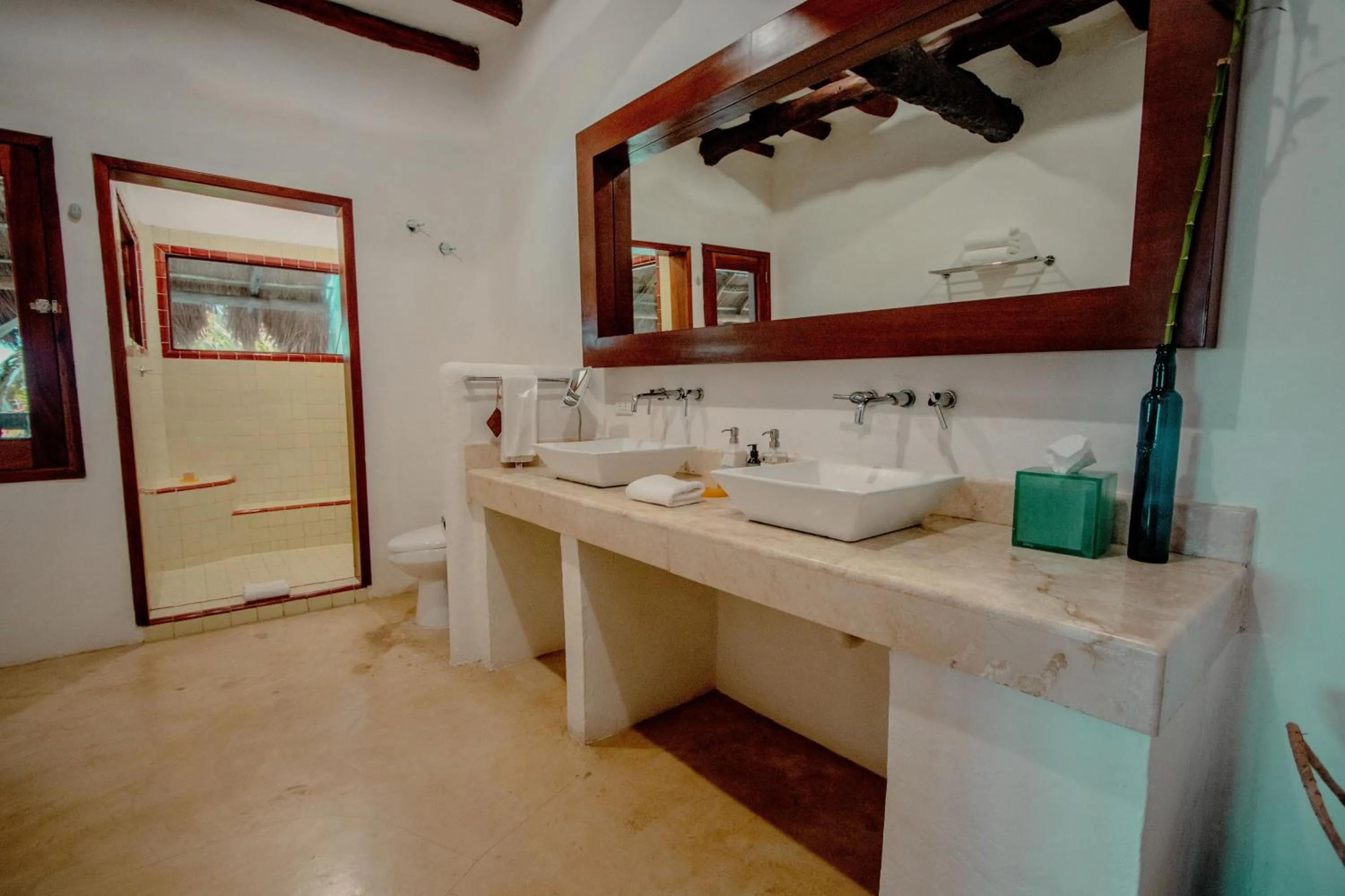 Bathroom in Hotel Las Nubes Holbox