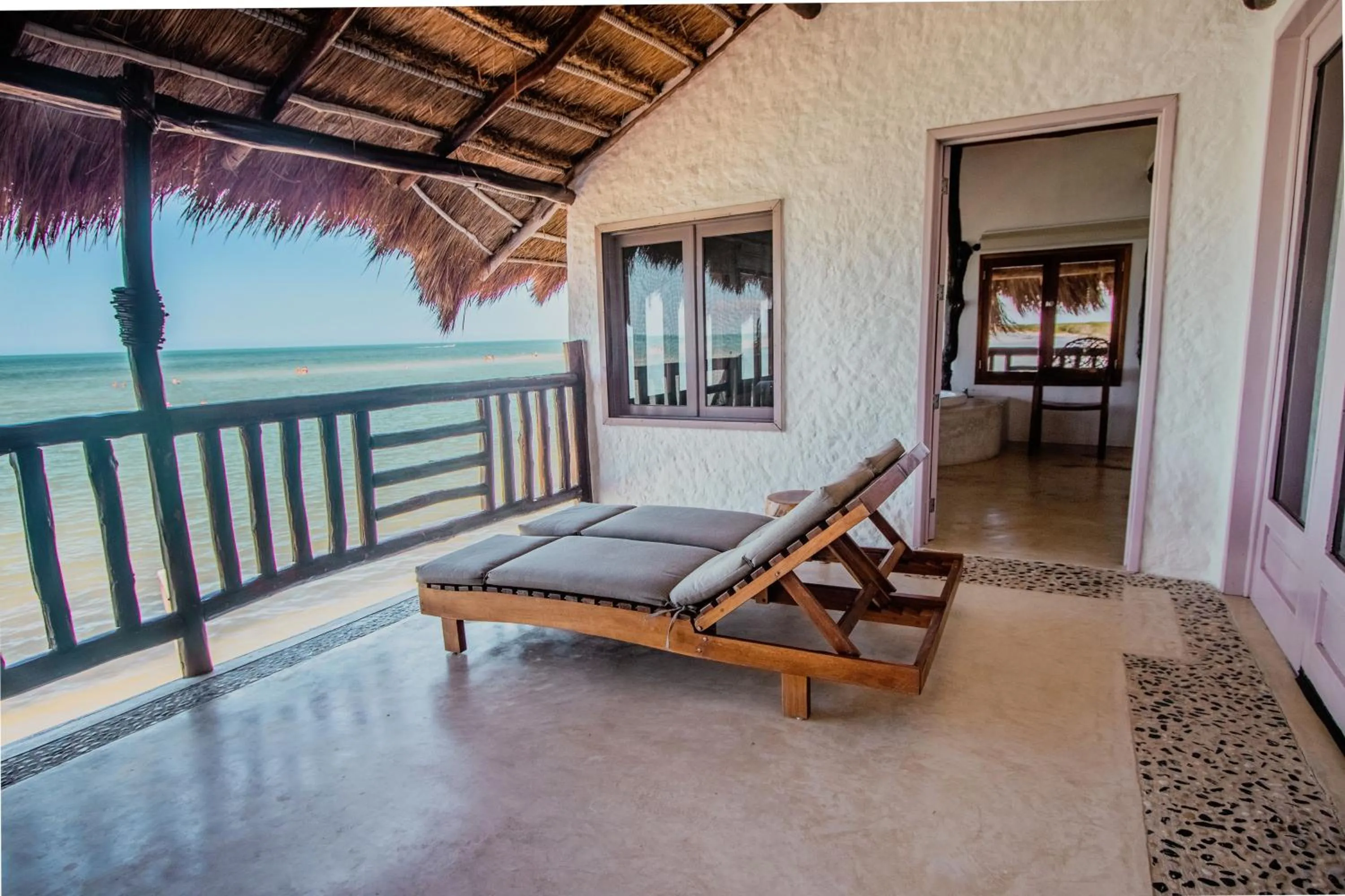 Balcony/Terrace in Hotel Las Nubes Holbox