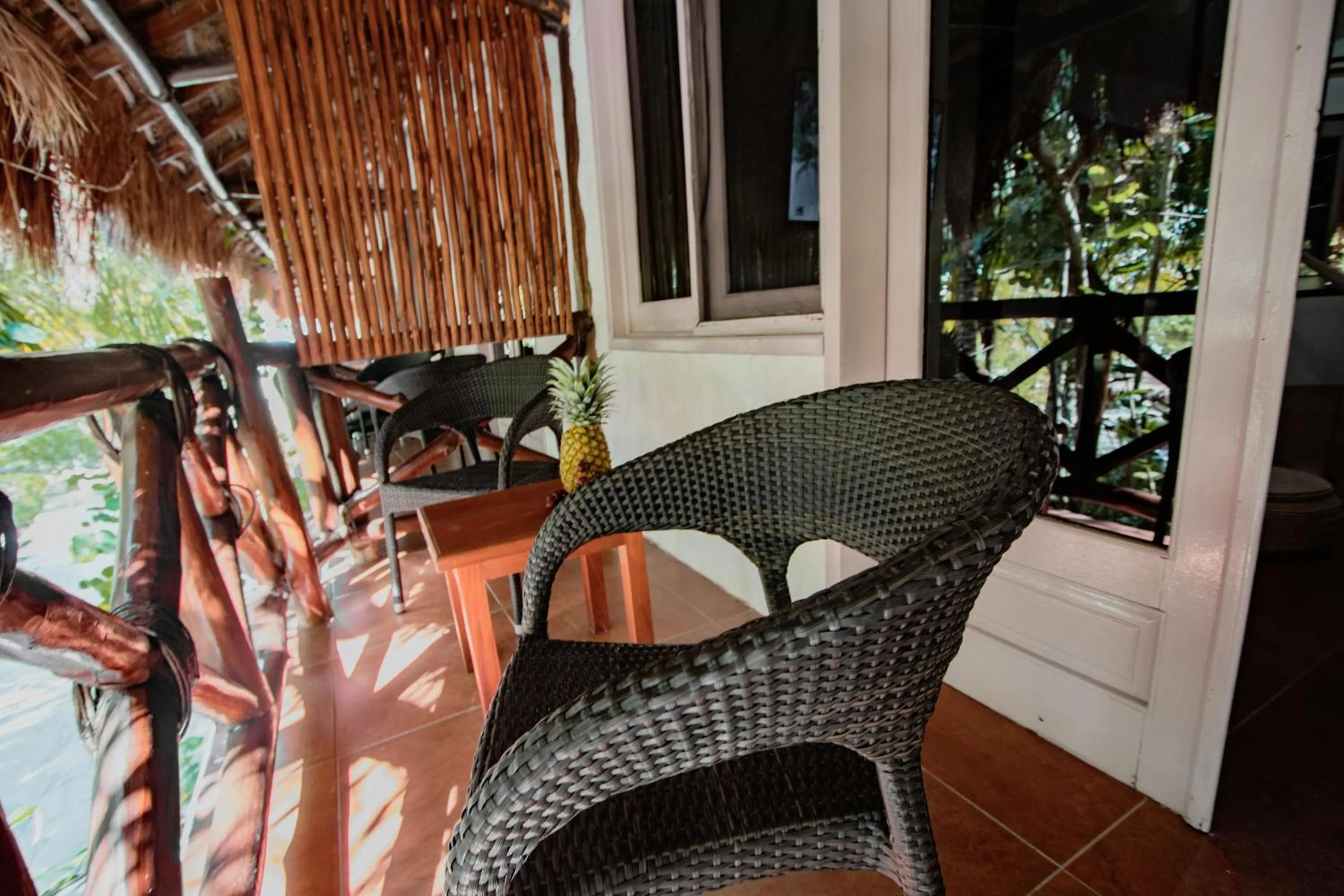 Balcony/Terrace in Hotel Las Nubes Holbox