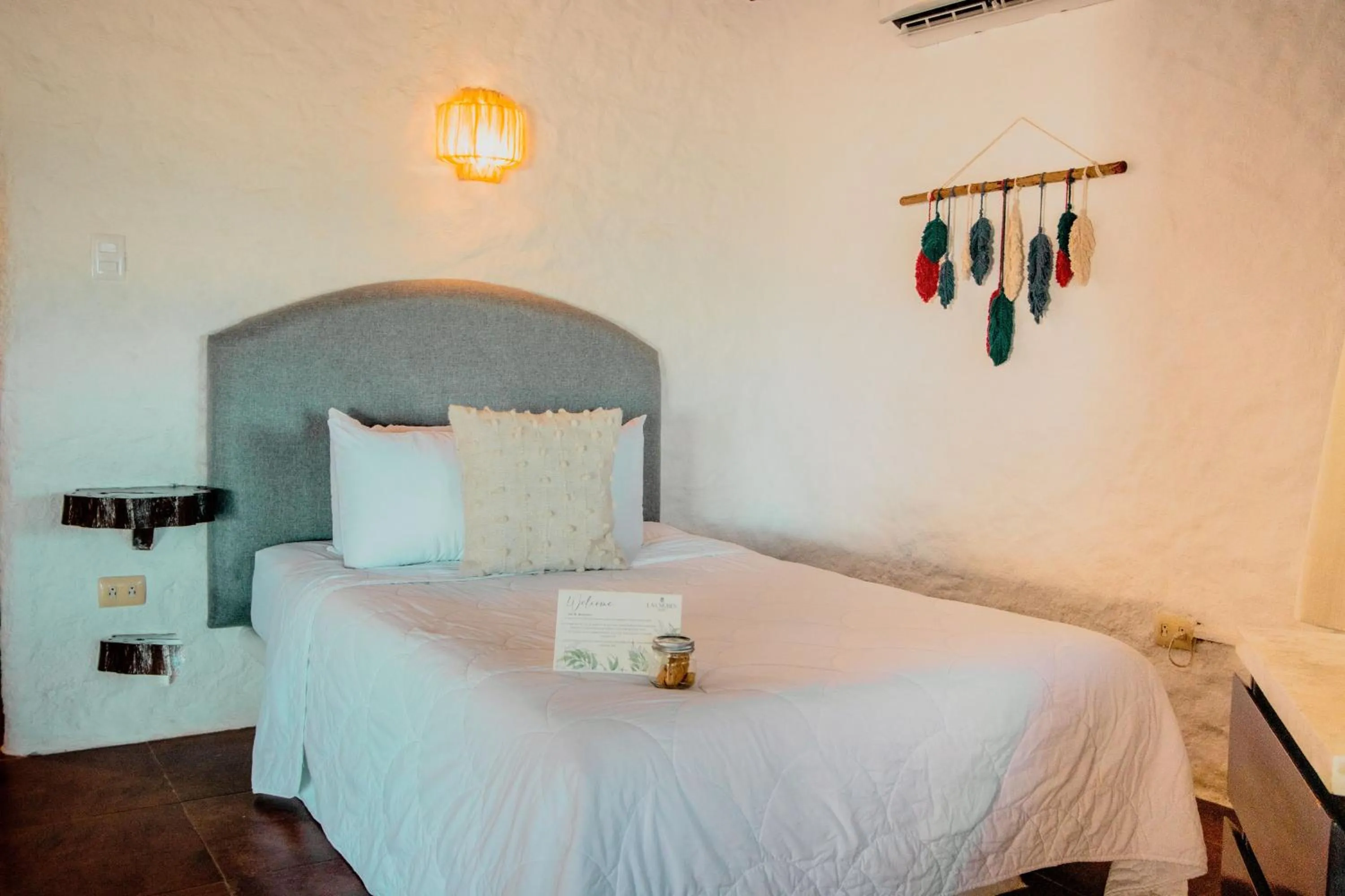 Bedroom, Bed in Hotel Las Nubes Holbox