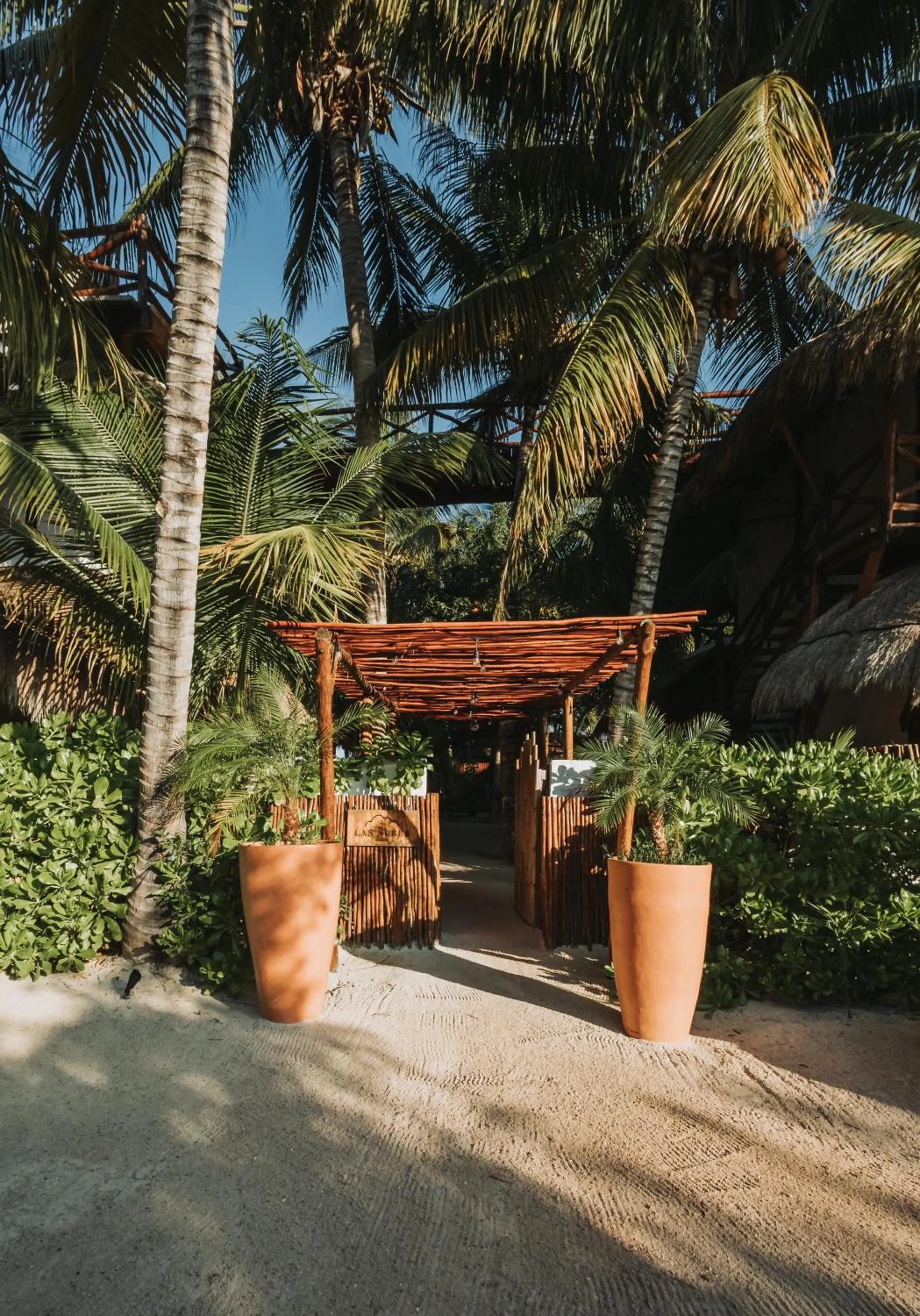 Decorative detail in Hotel Las Nubes Holbox
