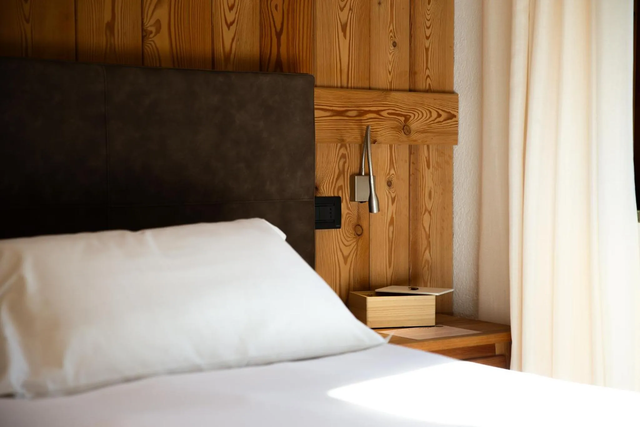 Bed in Hotel Vallée Blanche Courmayeur