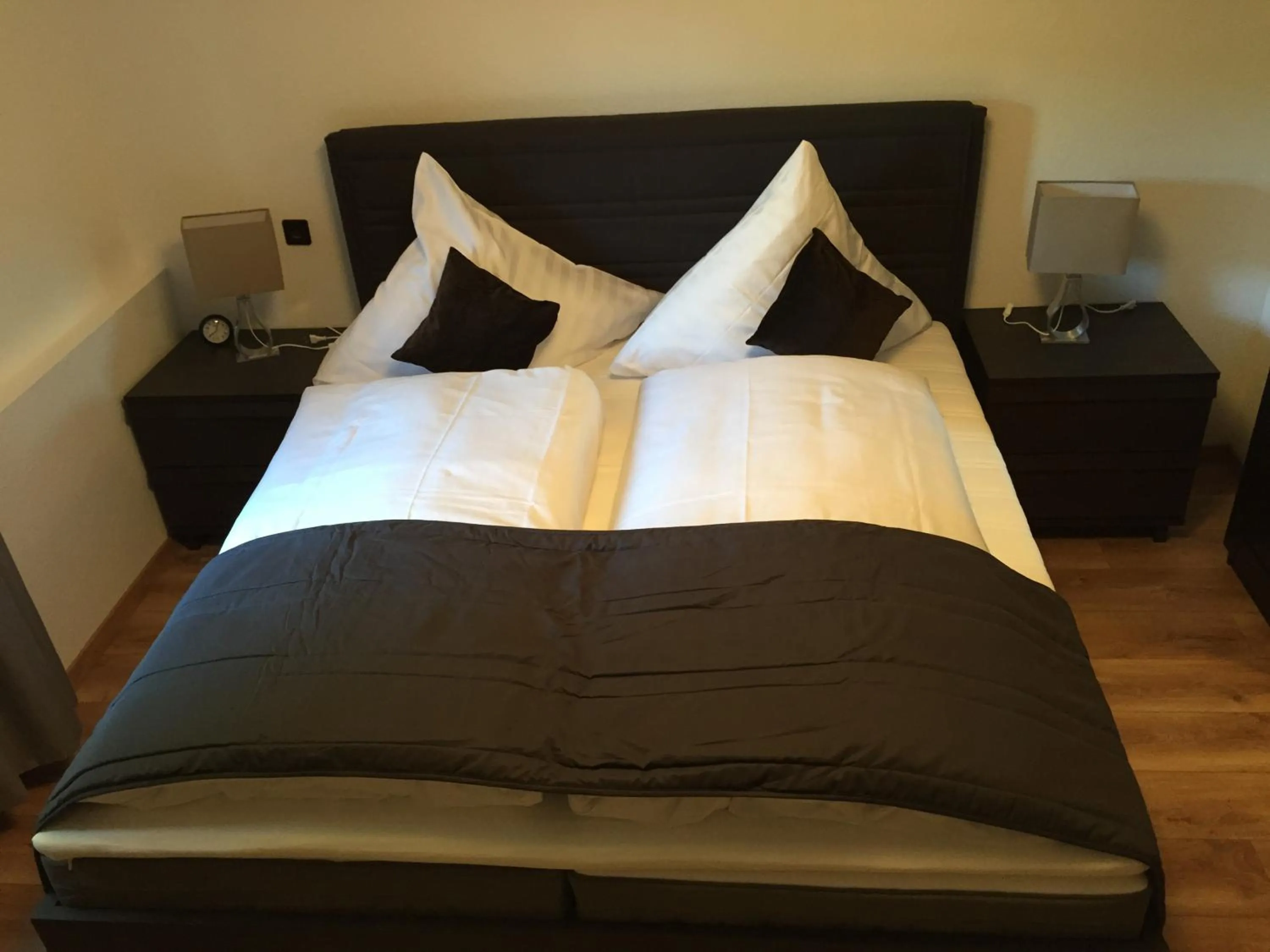 Bed in Apart Hotel Paradies