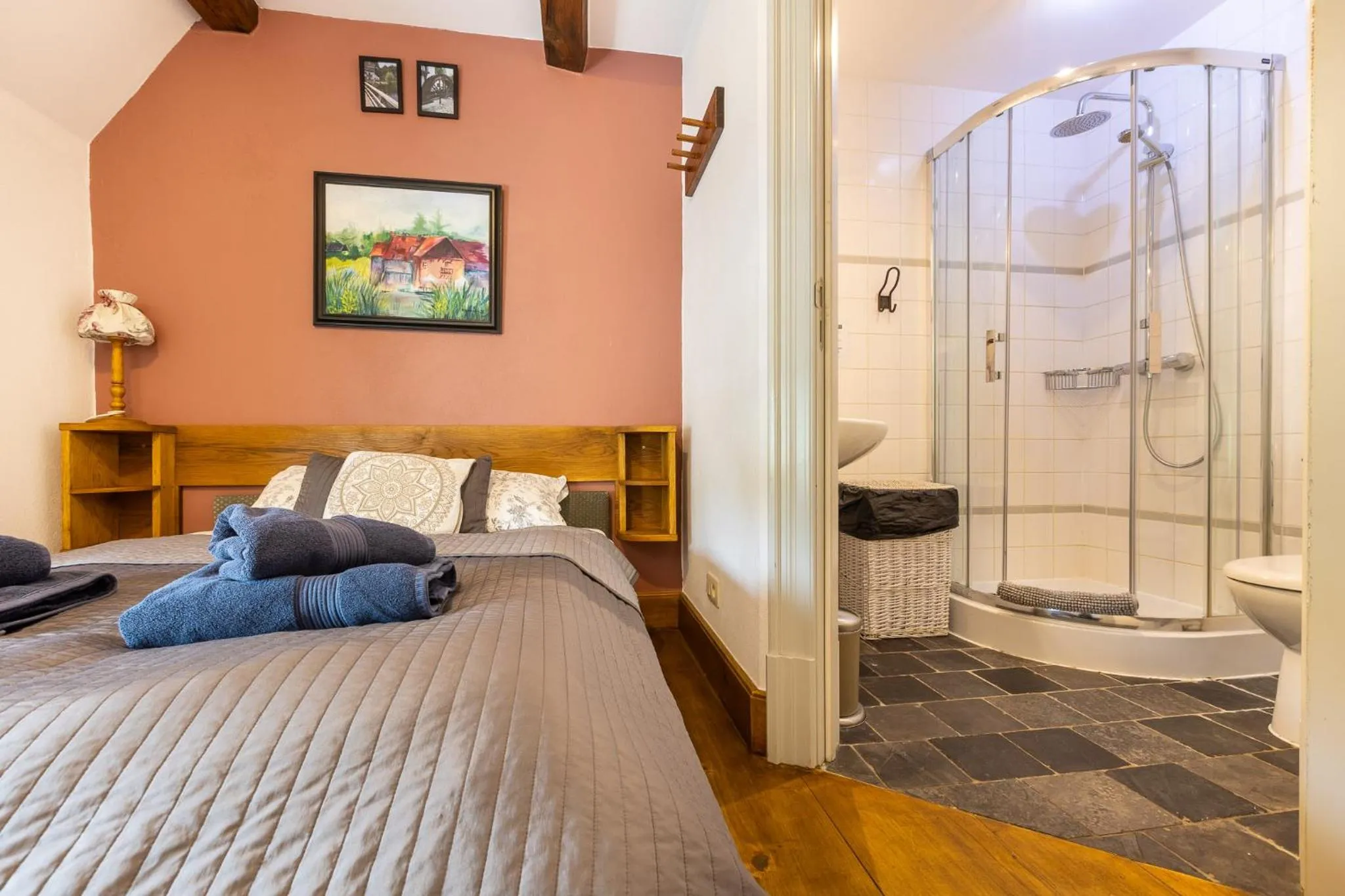 Double Room with Private Bathroom in Gościniec pod Zającem