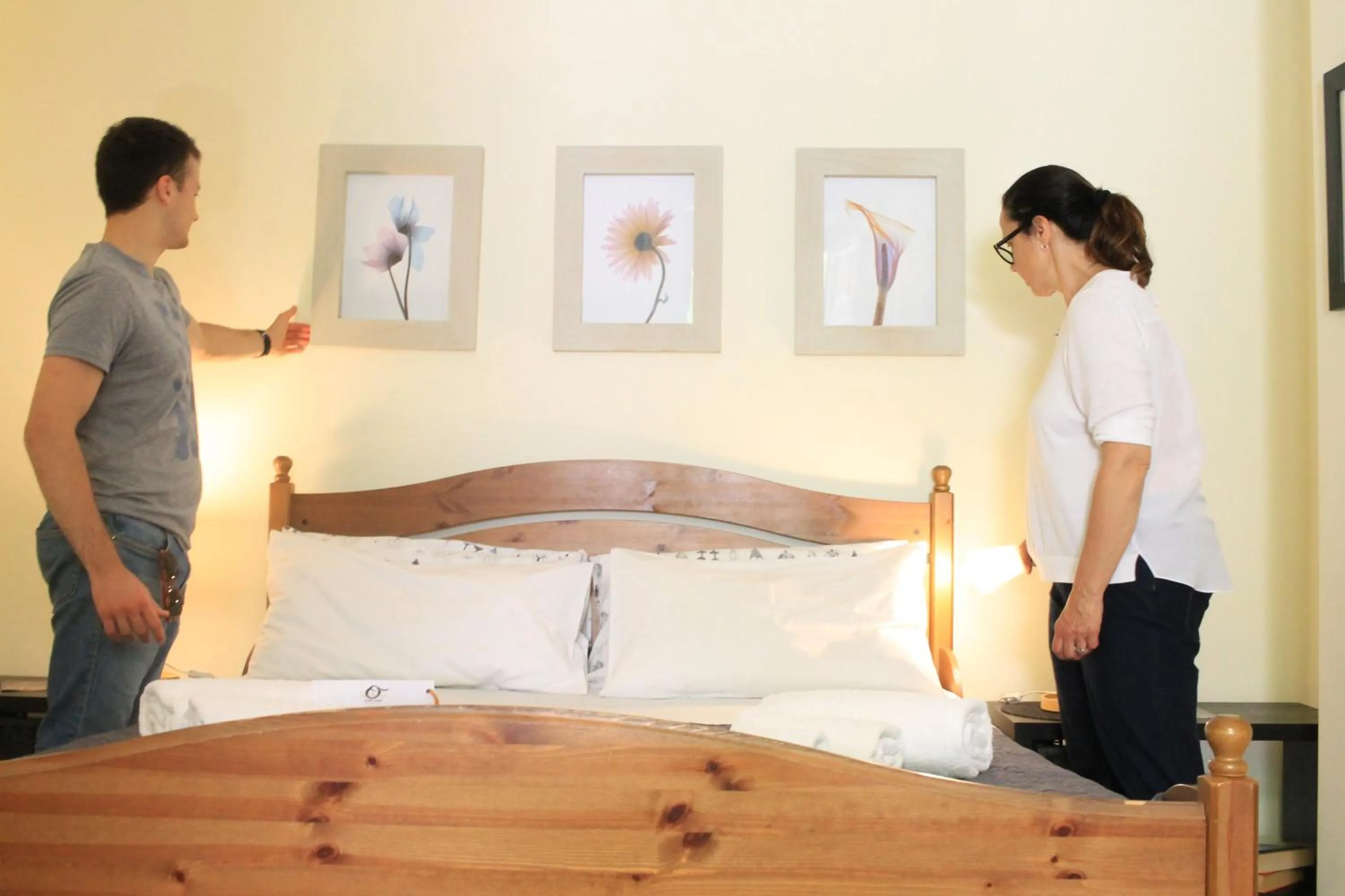 Decorative detail, Bed in Casa Barbero Charme B&B