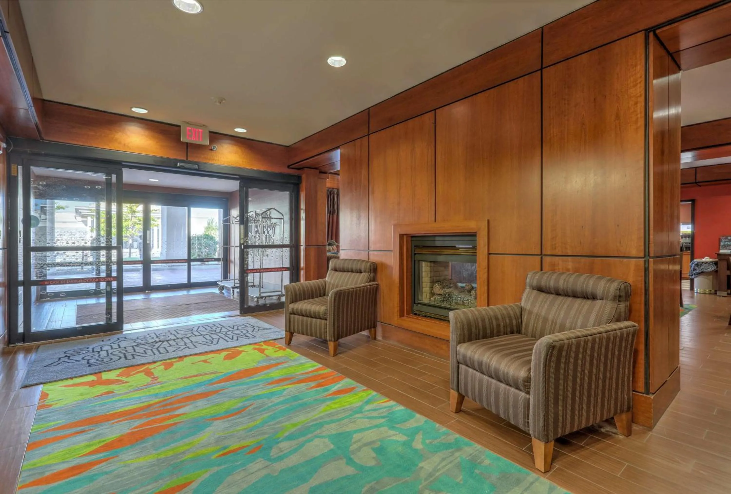 Lobby or reception in Hampton Inn Batavia