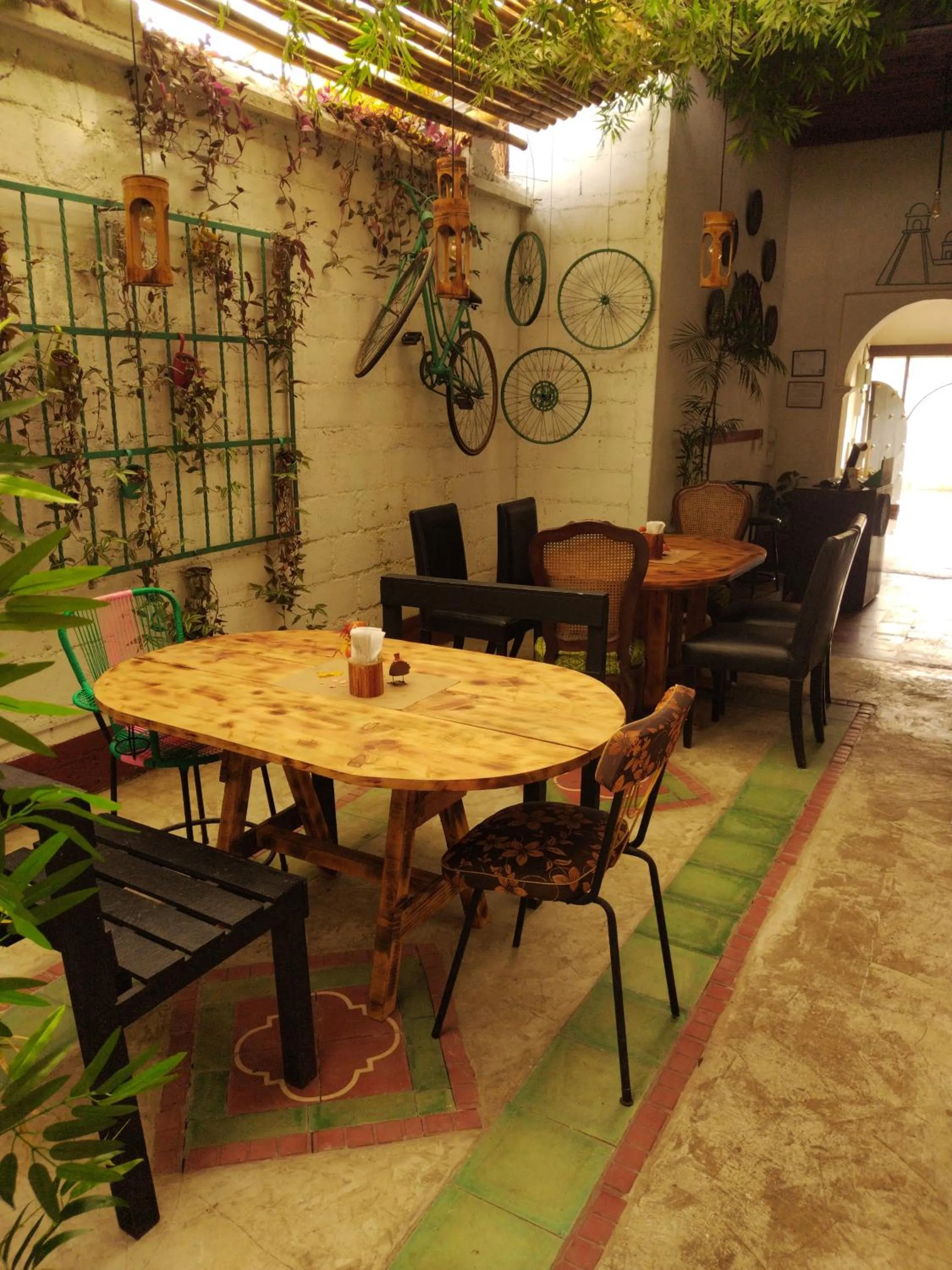 Living room in Hotel Casa Chapultepec