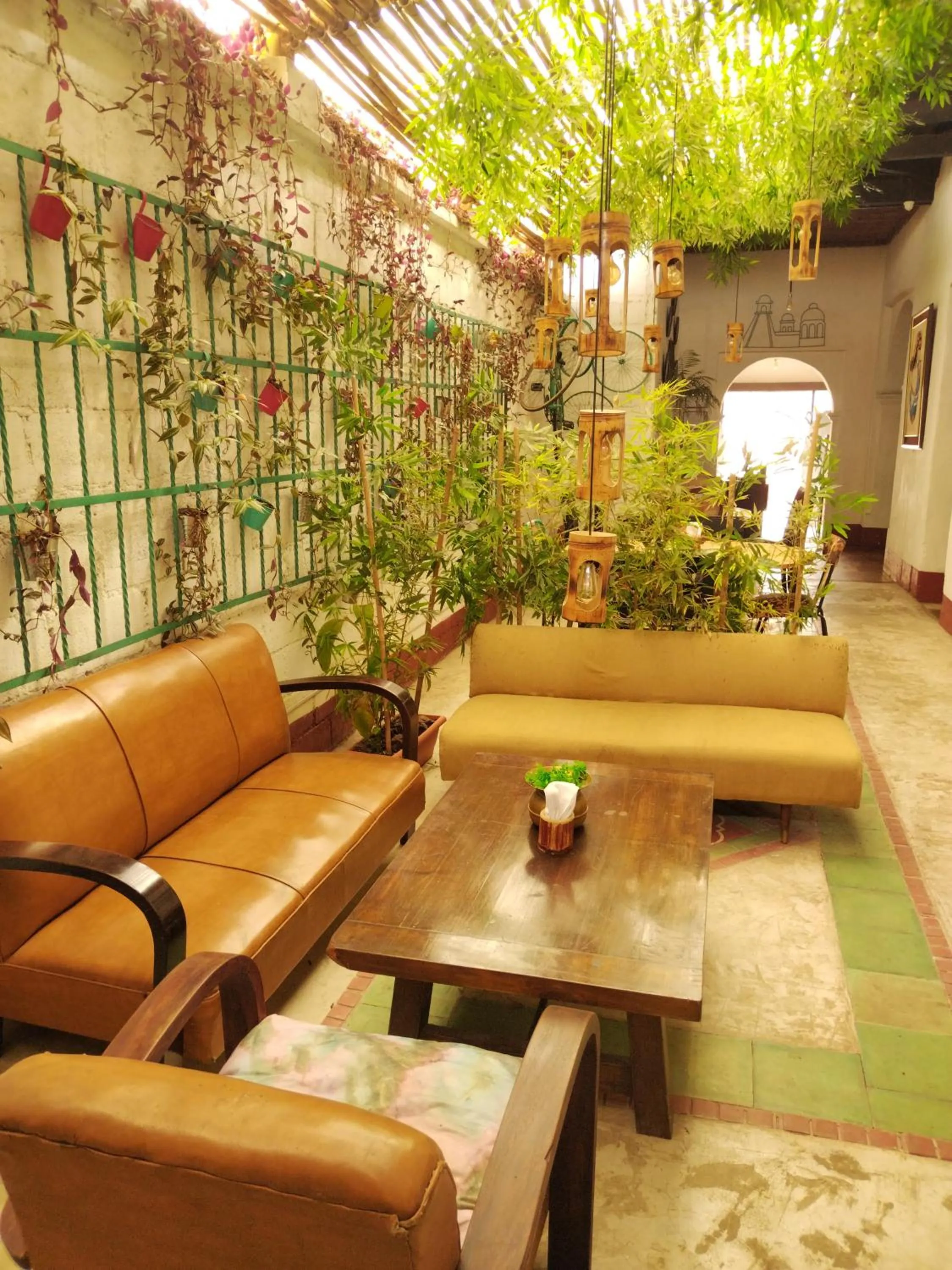 Living room in Hotel Casa Chapultepec