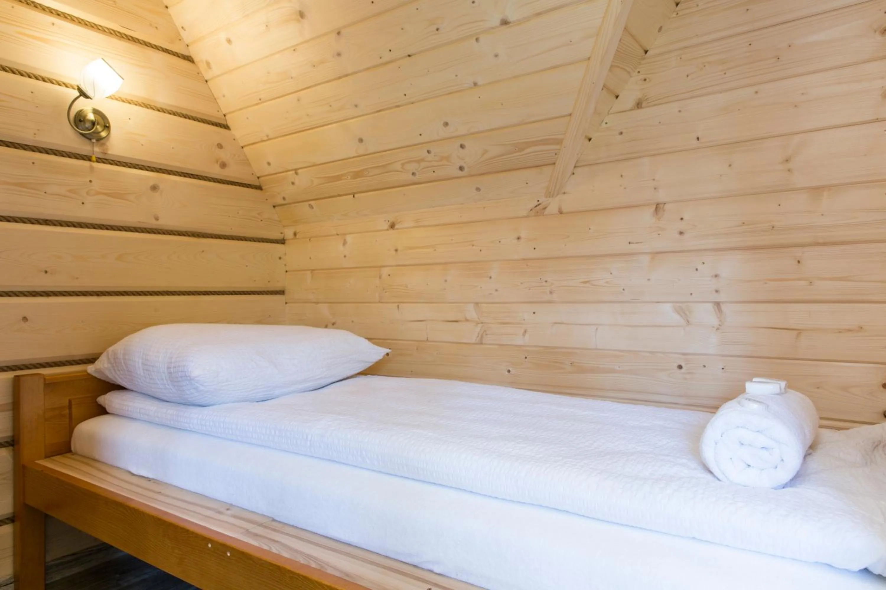 Bed in Domek z Widokiem Harenda View Cottage with a view Harenda View-Zakopane