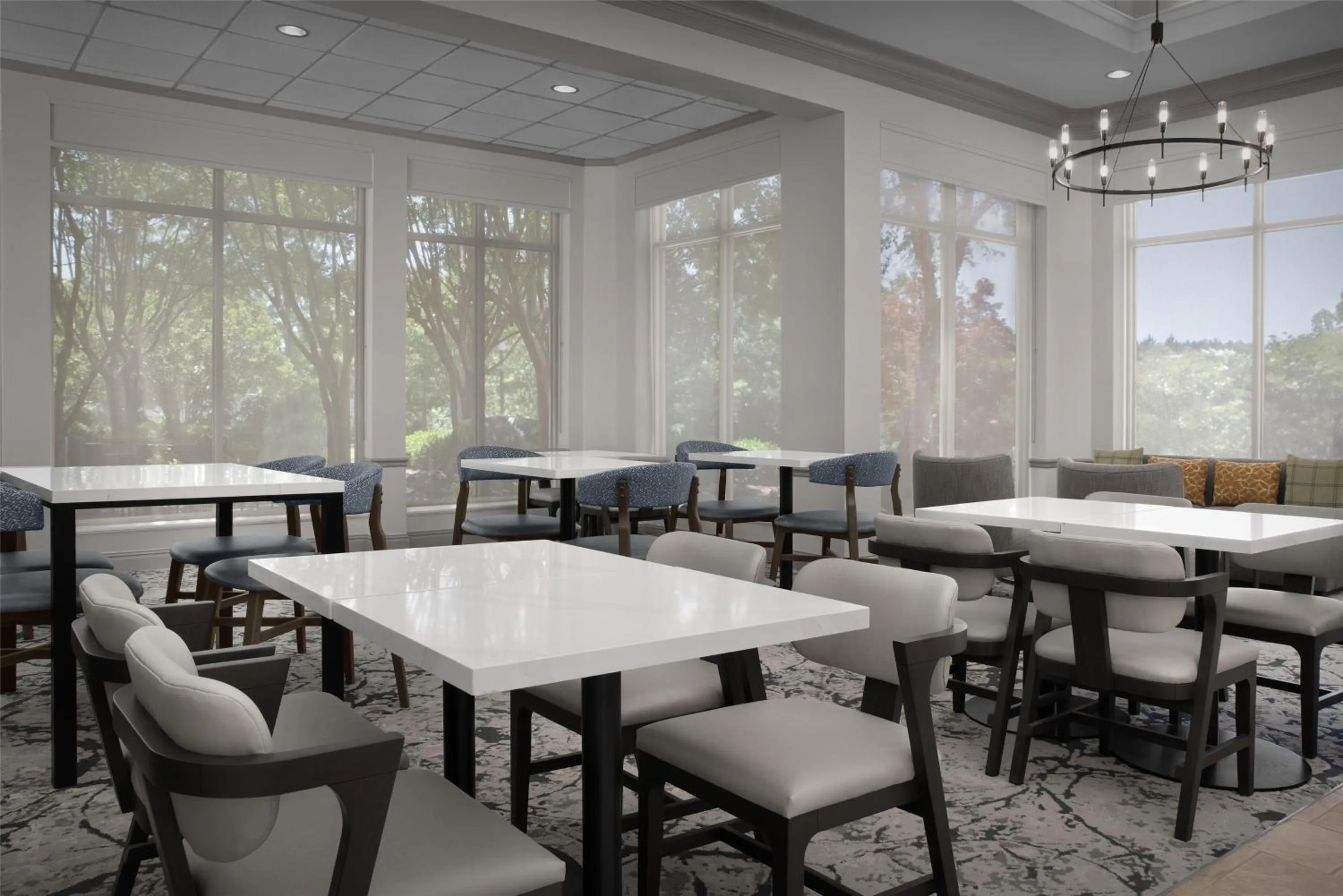 Breakfast in Hilton Garden Inn Auburn/Opelika