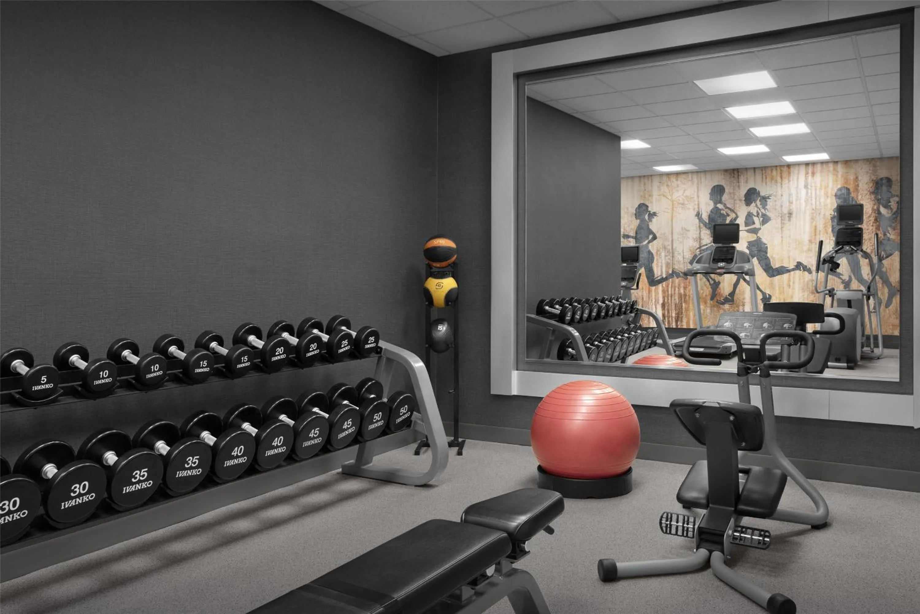 Fitness centre/facilities in Hilton Garden Inn Auburn/Opelika