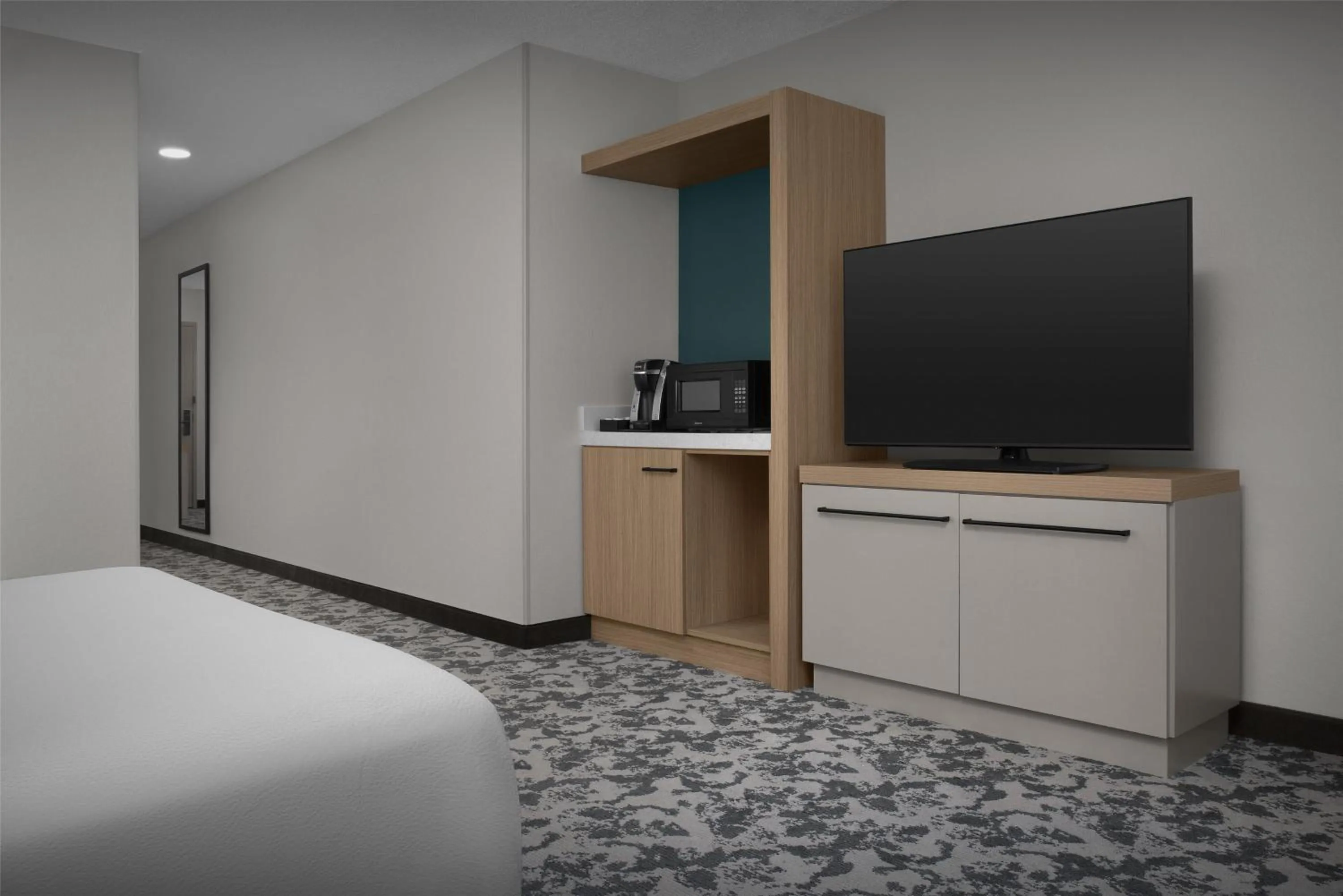 Bed in Hilton Garden Inn Auburn/Opelika