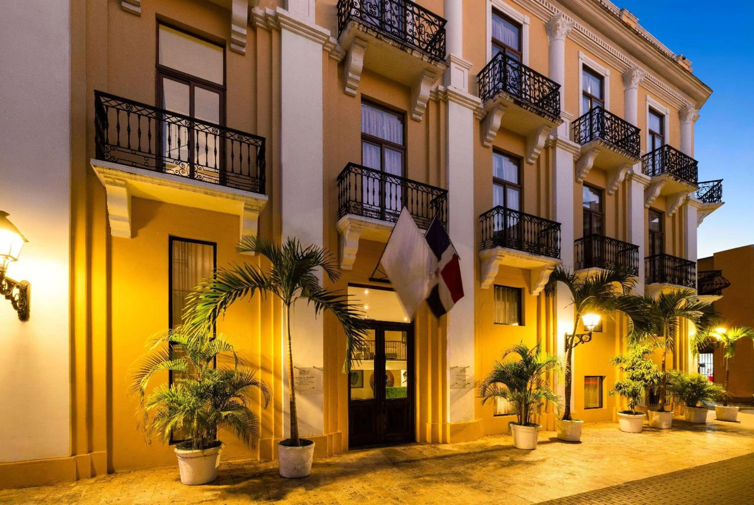 Property building in Gran Hotel Europa Santo Domingo Trademark Collection by Wyndham