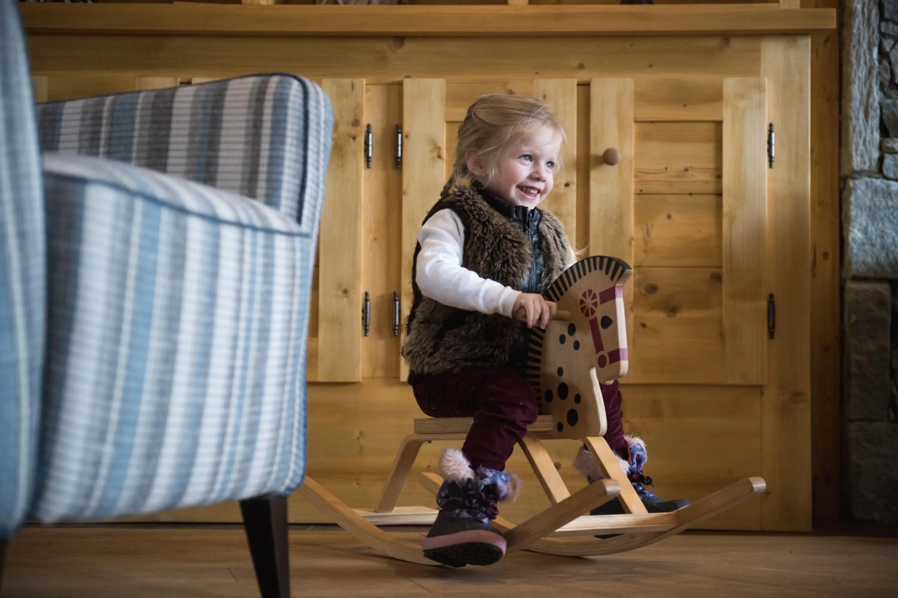 Lobby or reception in CGH Résidence Boutique Les Chalets de Léana