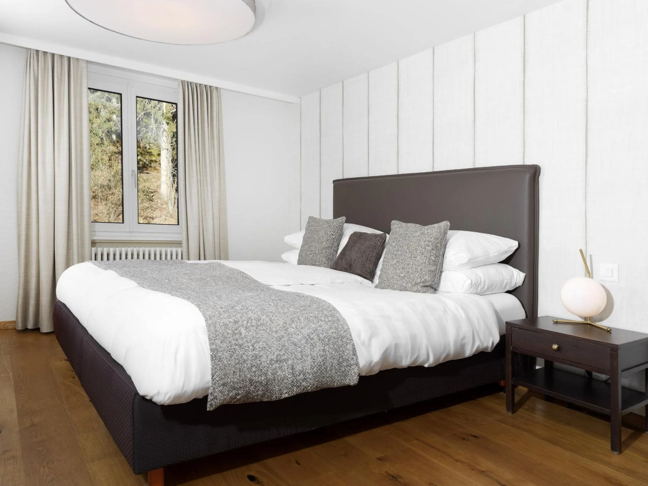 Bed in Beausite Park Hotel & Spa