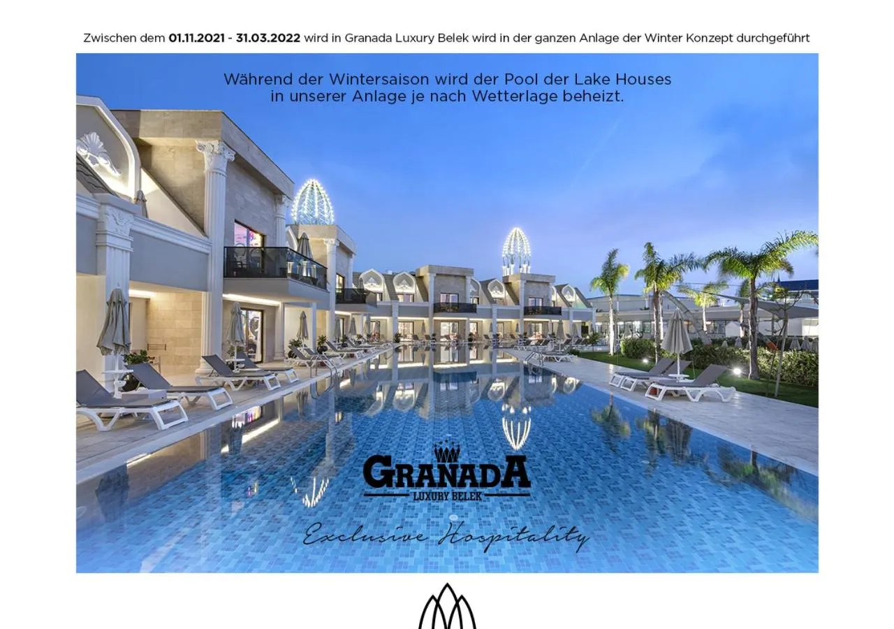 Swimming pool in Granada Luxury Belek - Family Kids Concept