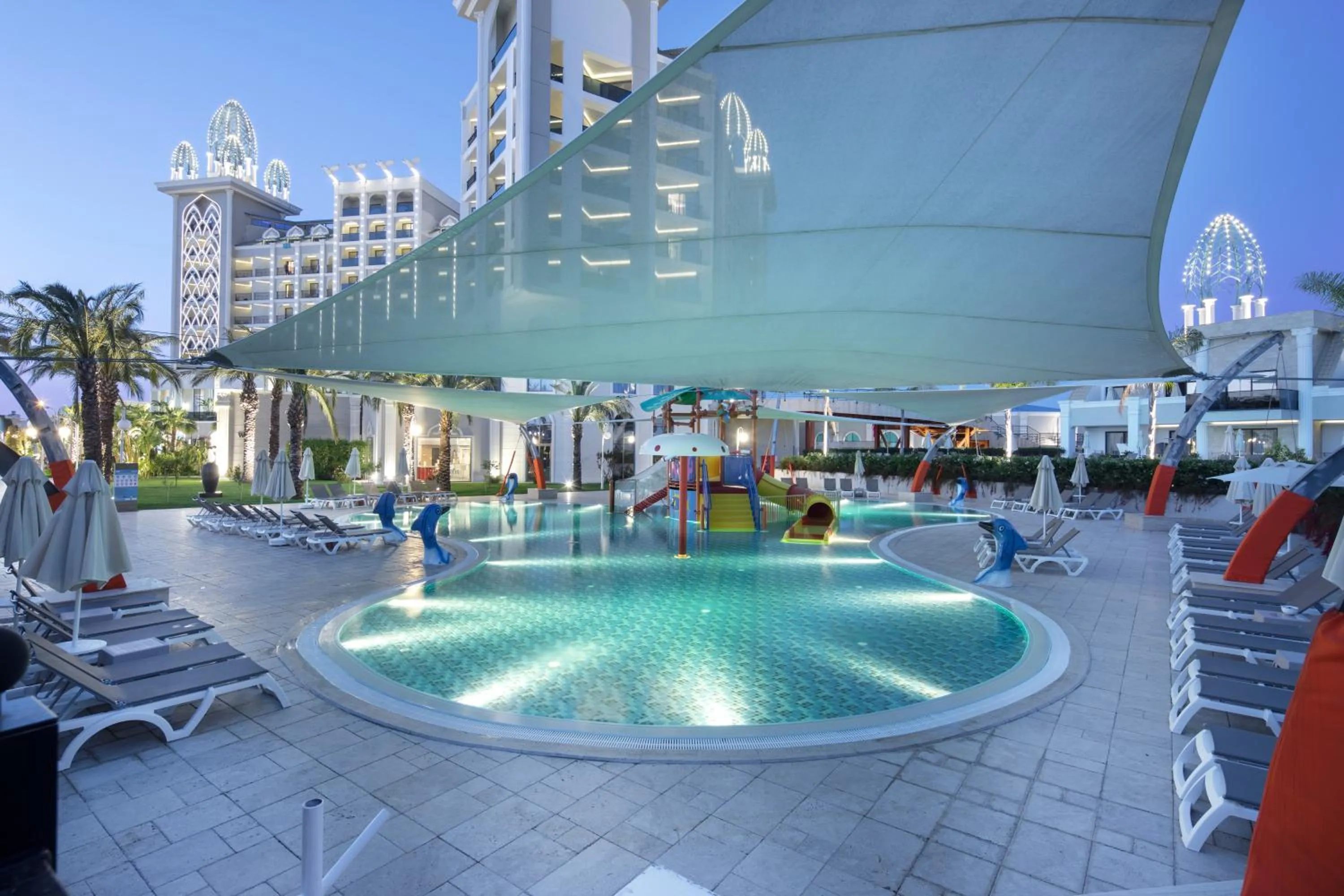 Swimming pool in Granada Luxury Belek - Family Kids Concept