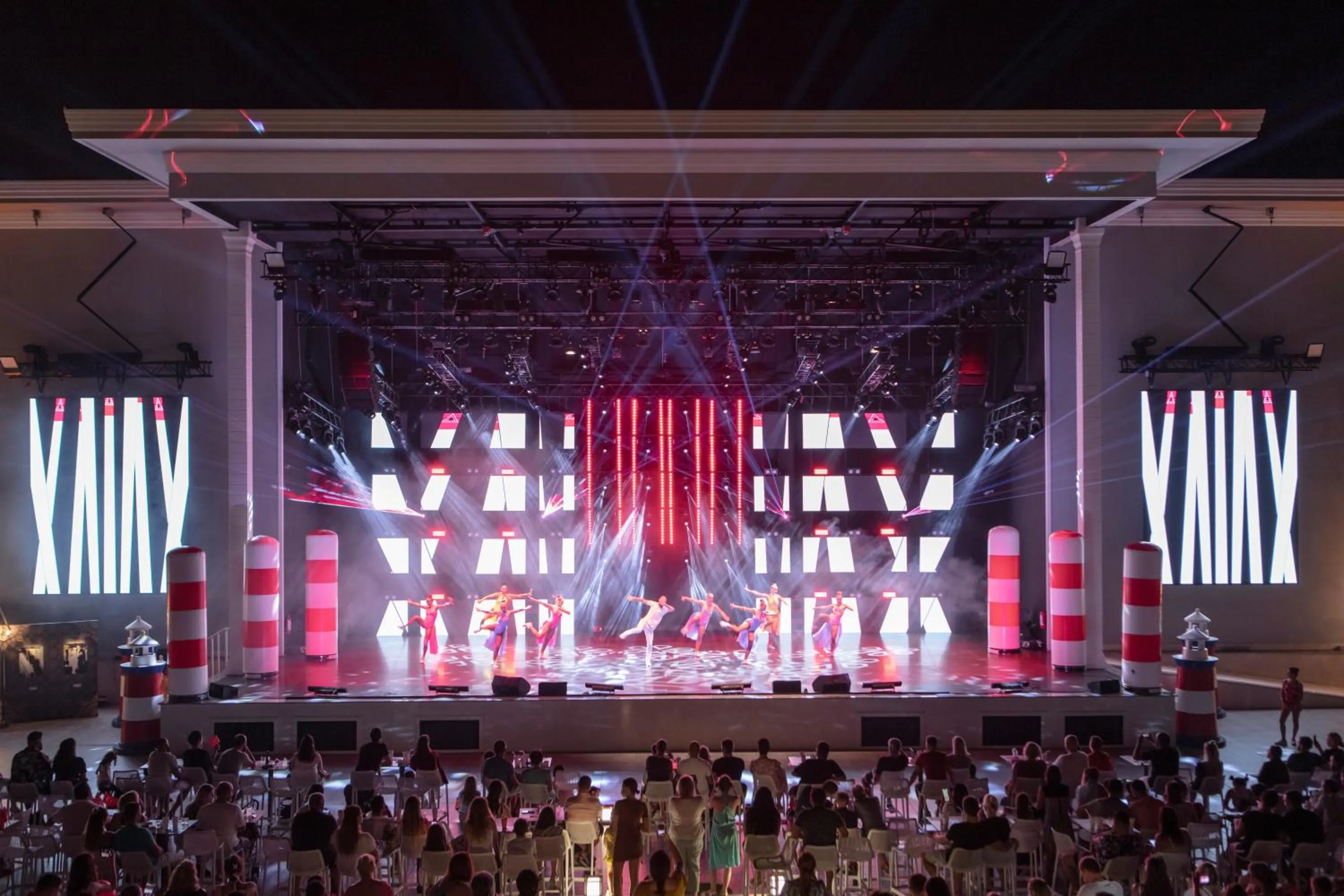 Evening entertainment in Granada Luxury Belek - Family Kids Concept