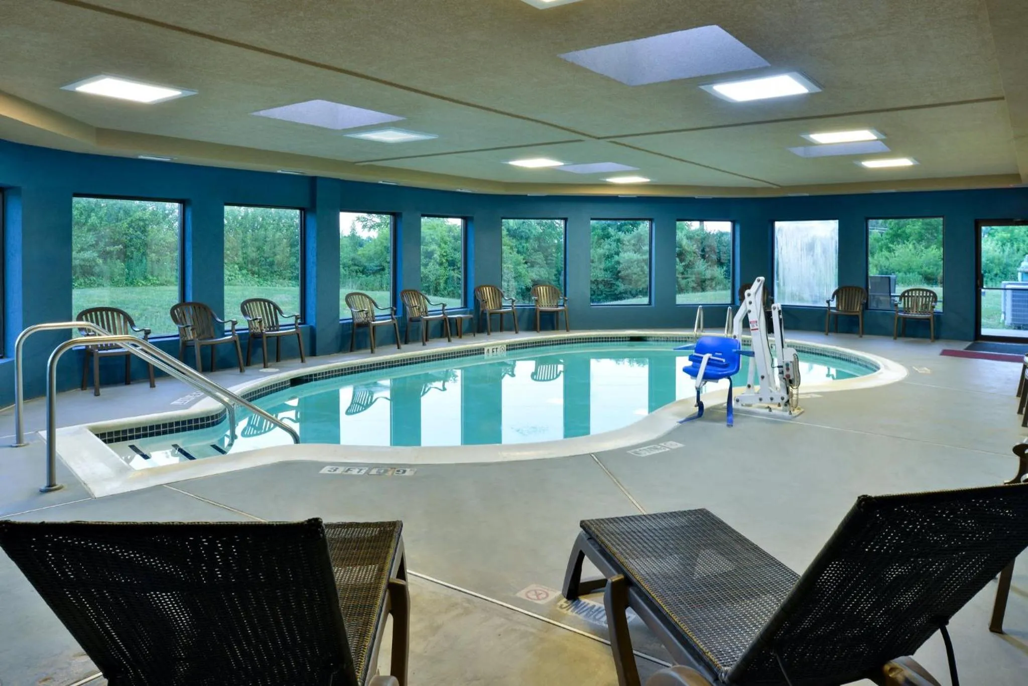Swimming pool in Holiday Inn Express Lewisburg - New Columbia by IHG