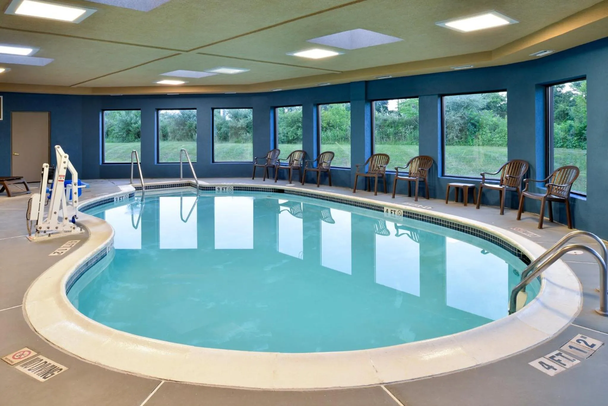 Swimming pool in Holiday Inn Express Lewisburg - New Columbia by IHG