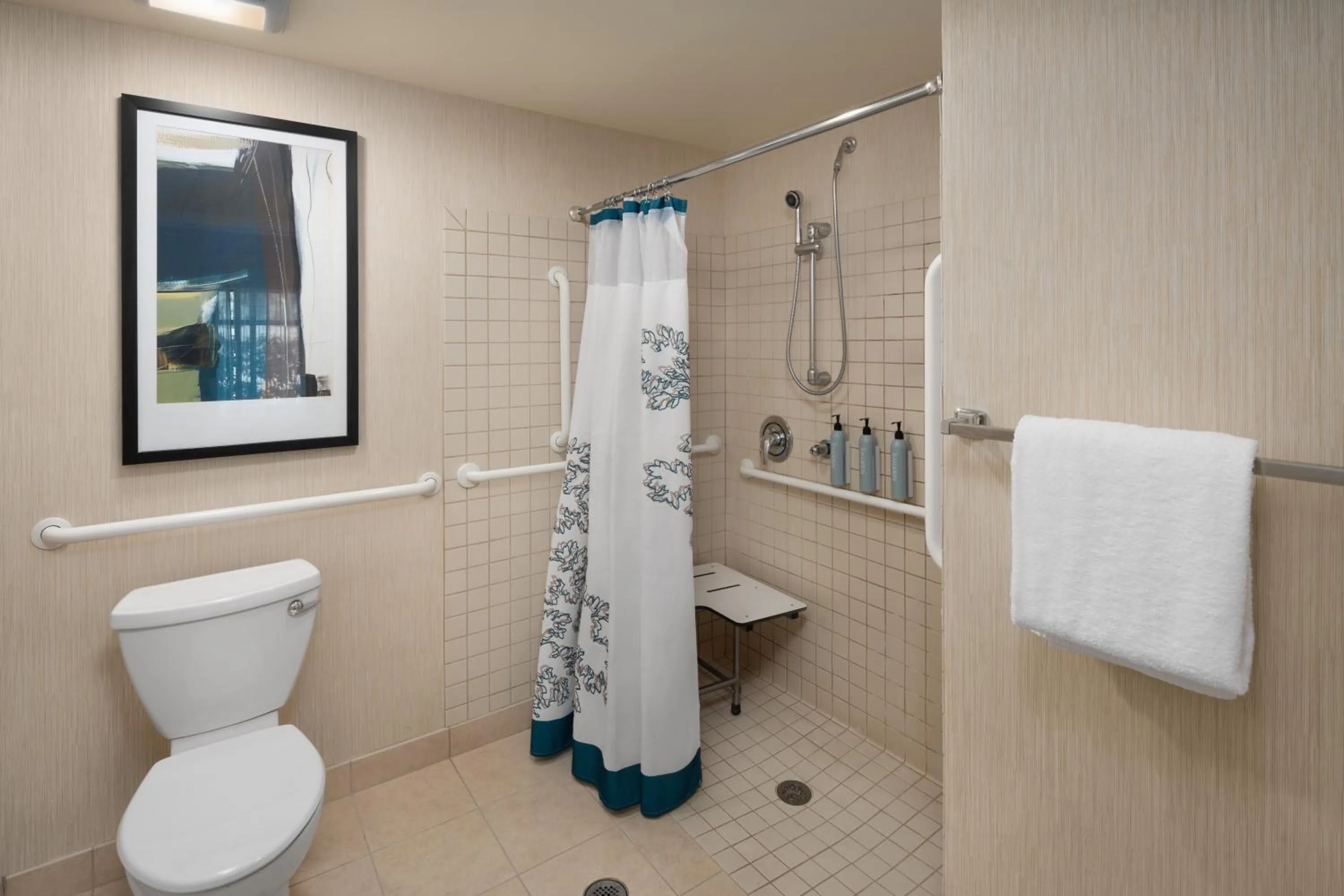 Bathroom in Residence Inn by Marriott Portland Airport at Cascade Station