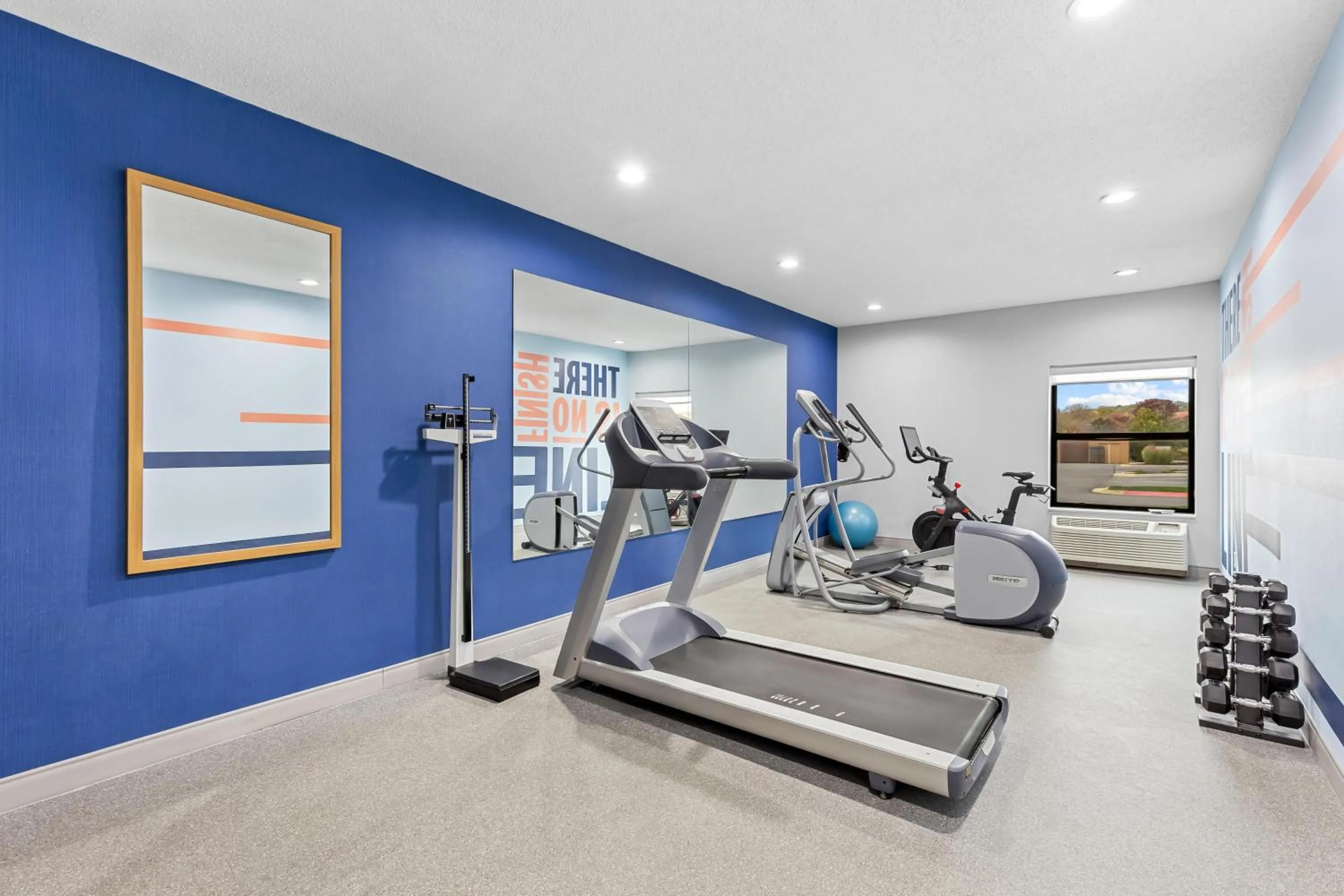 Fitness centre/facilities in Hampton Inn Akron-Fairlawn