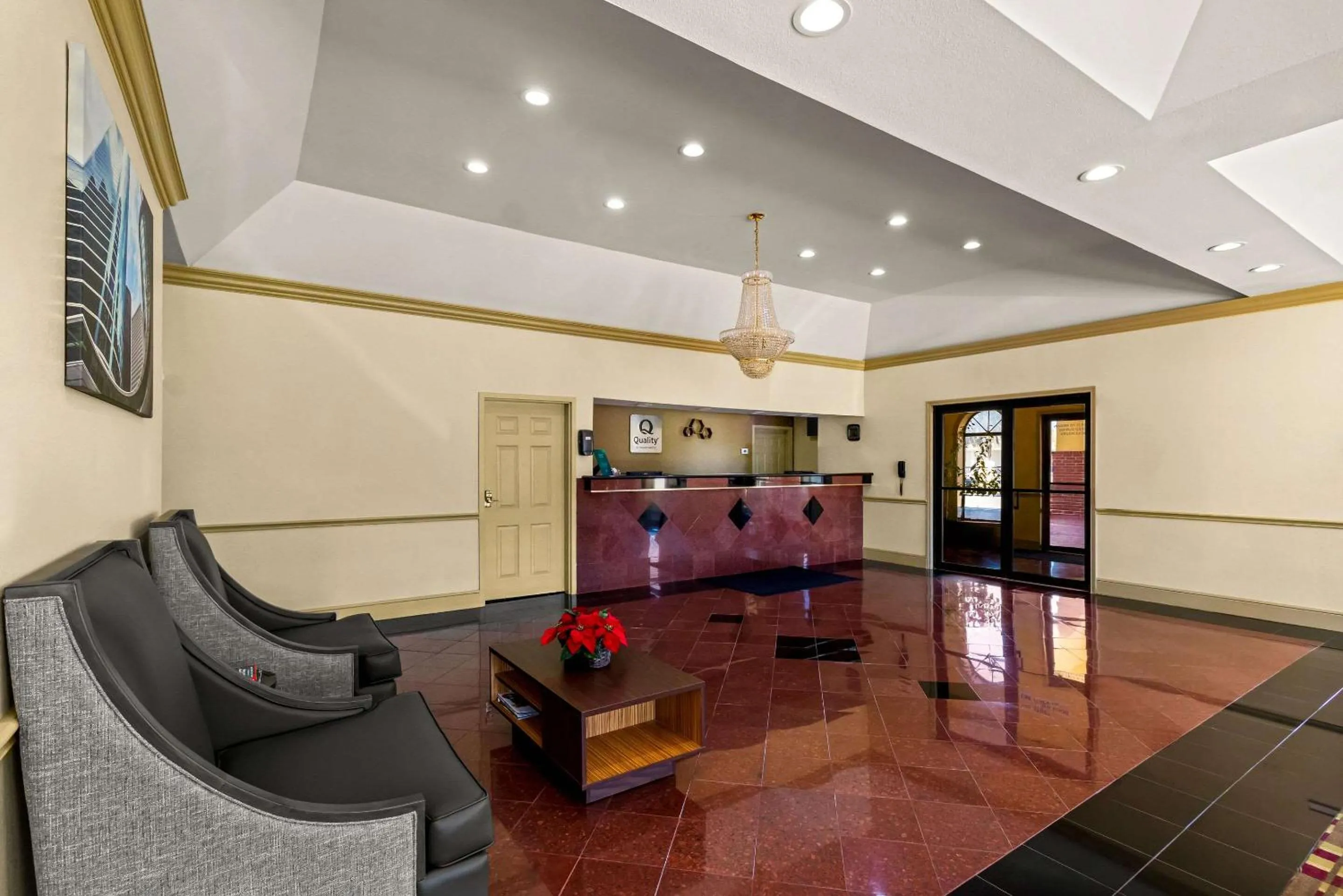 Lobby or reception in Quality Inn Bay City TX